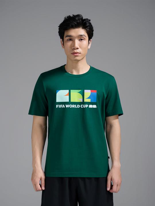 Áo Tshirt Cotton Compact World Cup Vibrant Era 26 - CR7 - undefined
