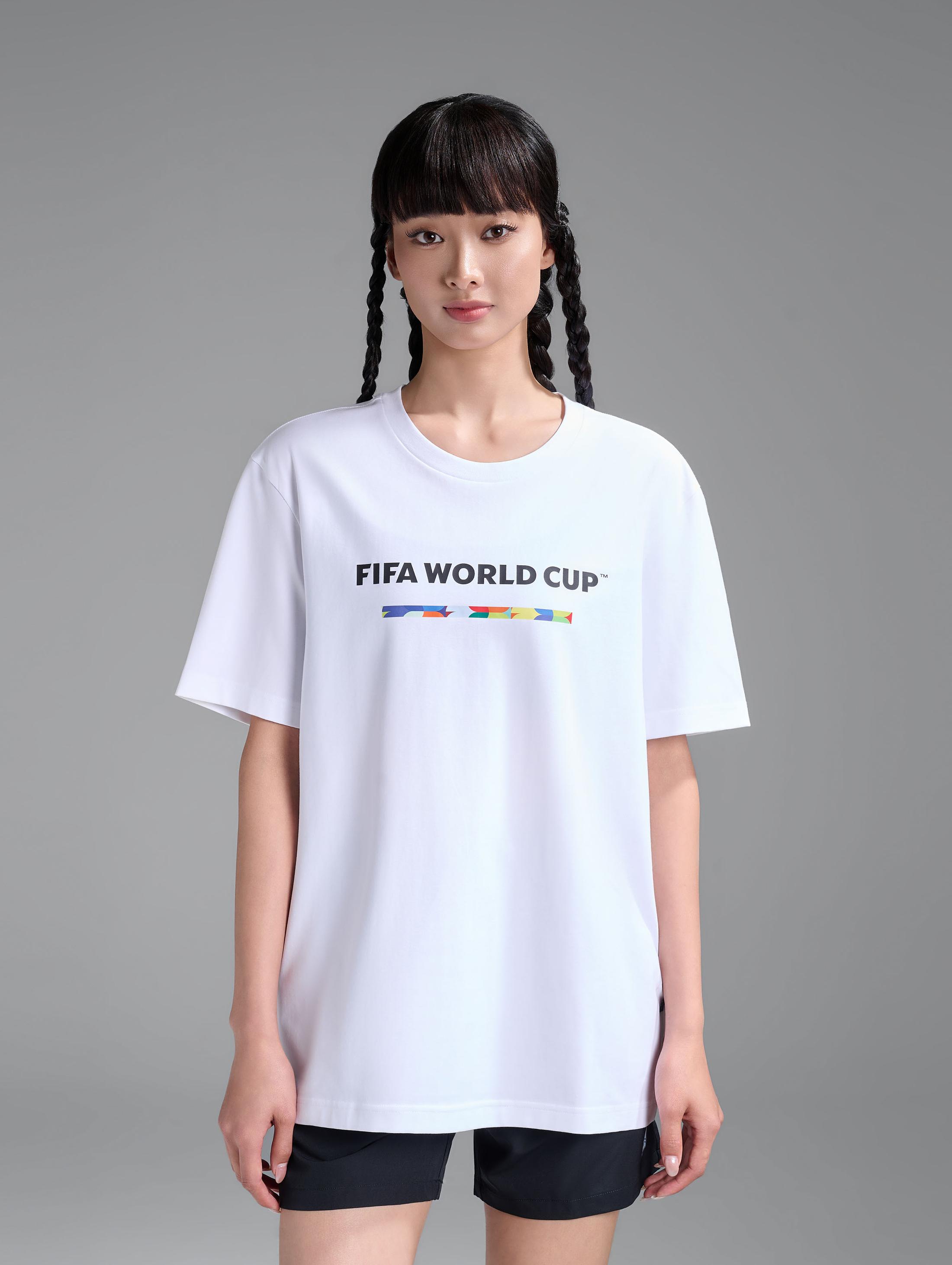 Áo Tshirt Cotton Compact World Cup Vibrant Era 26 - CR7 - undefined
