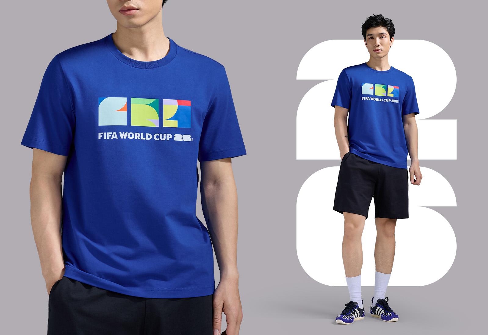 Áo Tshirt Cotton Compact World Cup Vibrant Era 26- MS10