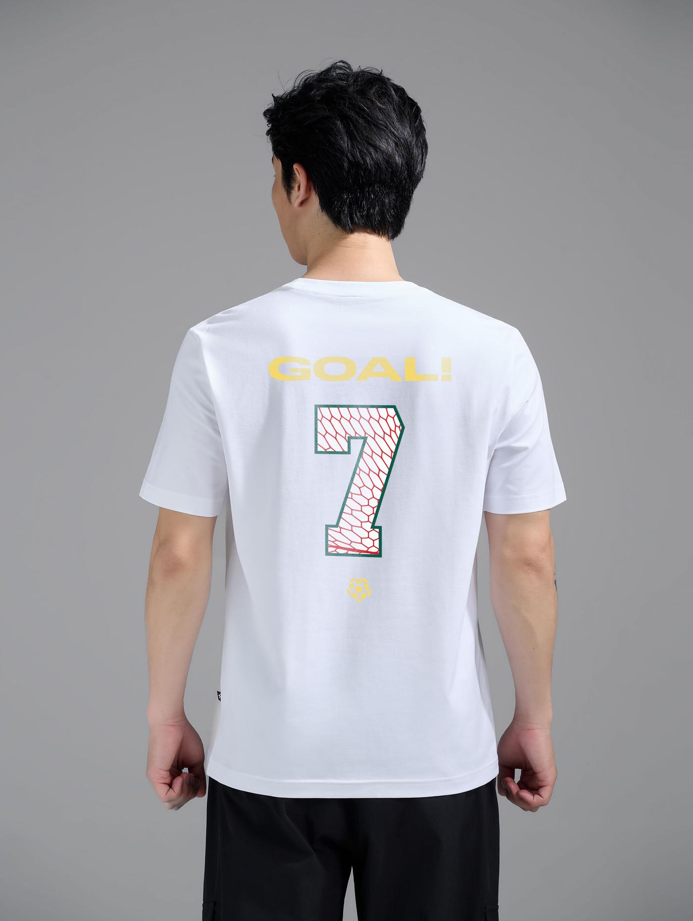 Áo Tshirt Cotton Compact World Cup Vibrant Era 26 - CR7 - undefined
