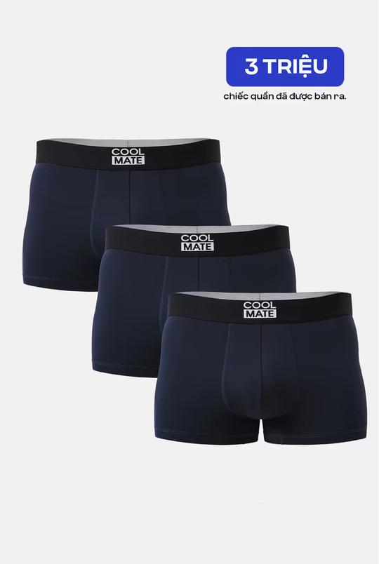 Combo 3 Quần Lót Nam Trunk Bamboo - undefined