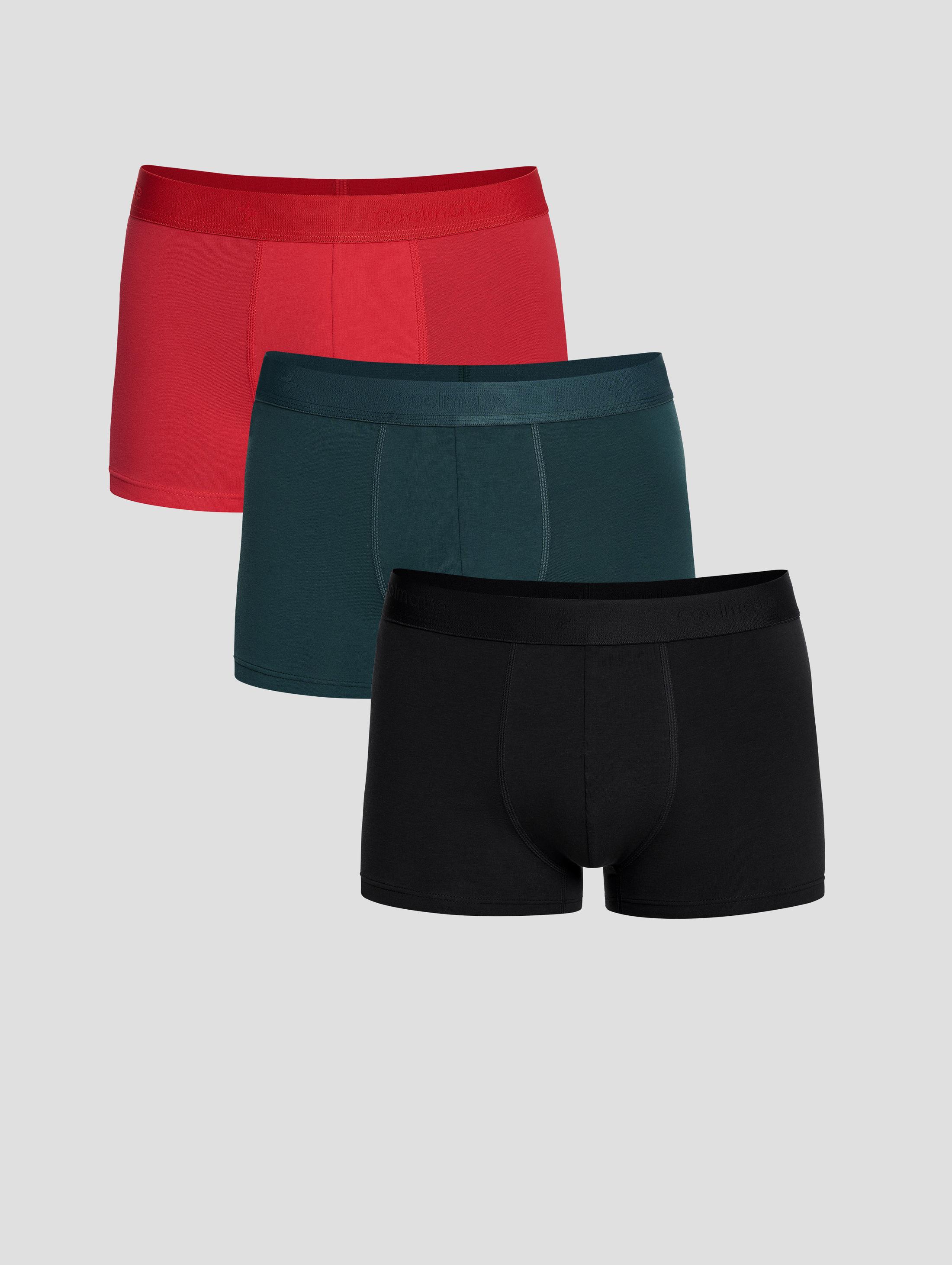 Combo 3 Quần lót nam Trunk Cotton Co Giãn Origin - undefined