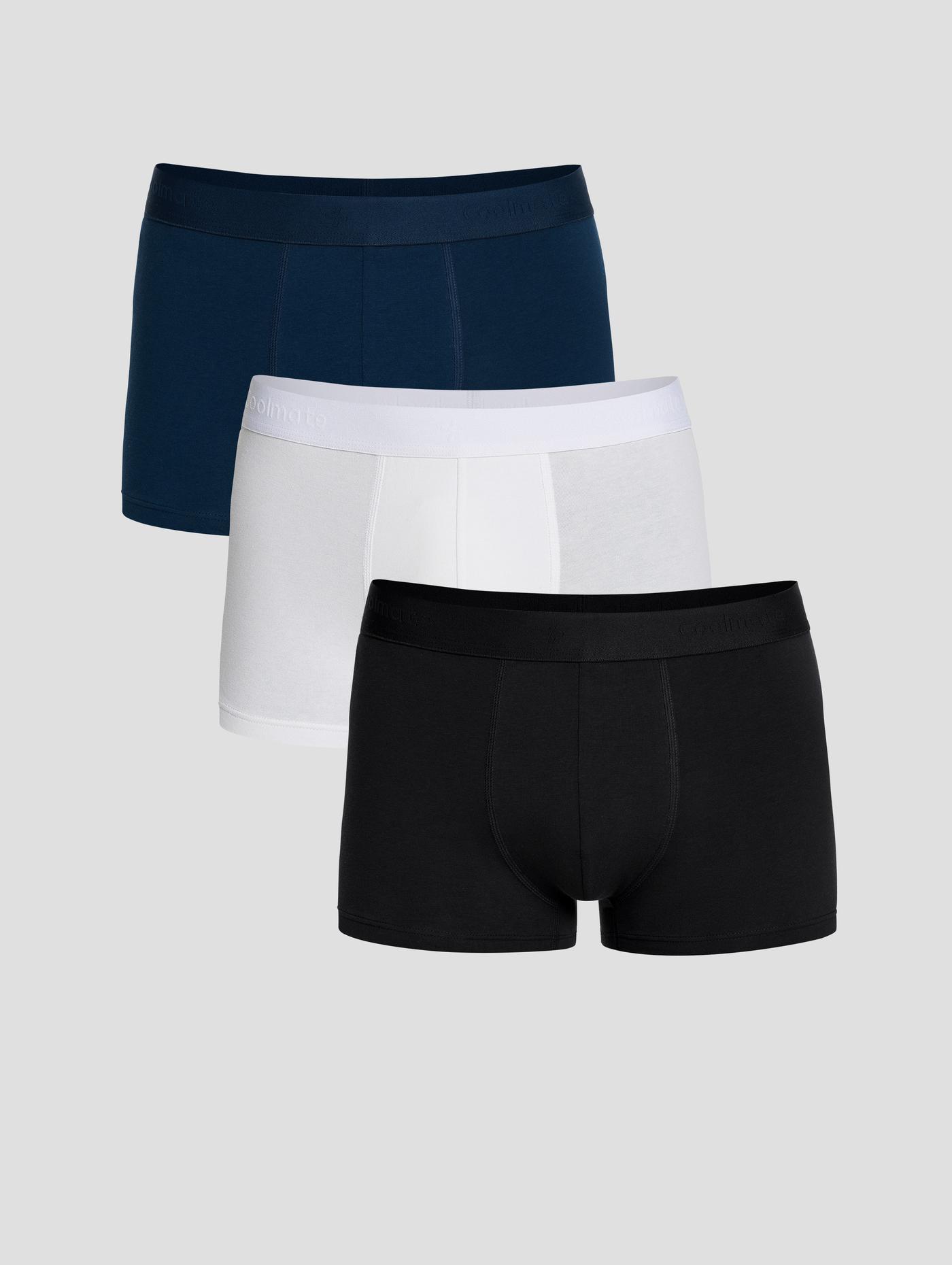 Combo 3 Quần lót nam Trunk Cotton Co Giãn Origin - undefined
