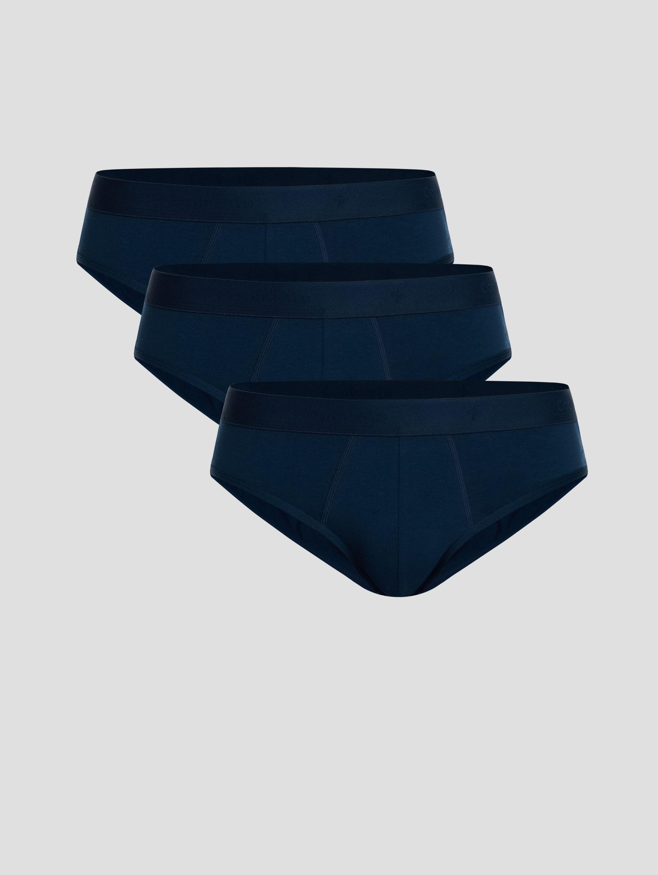 Combo 3 Quần lót nam Brief Cotton Co Giãn Origin - undefined