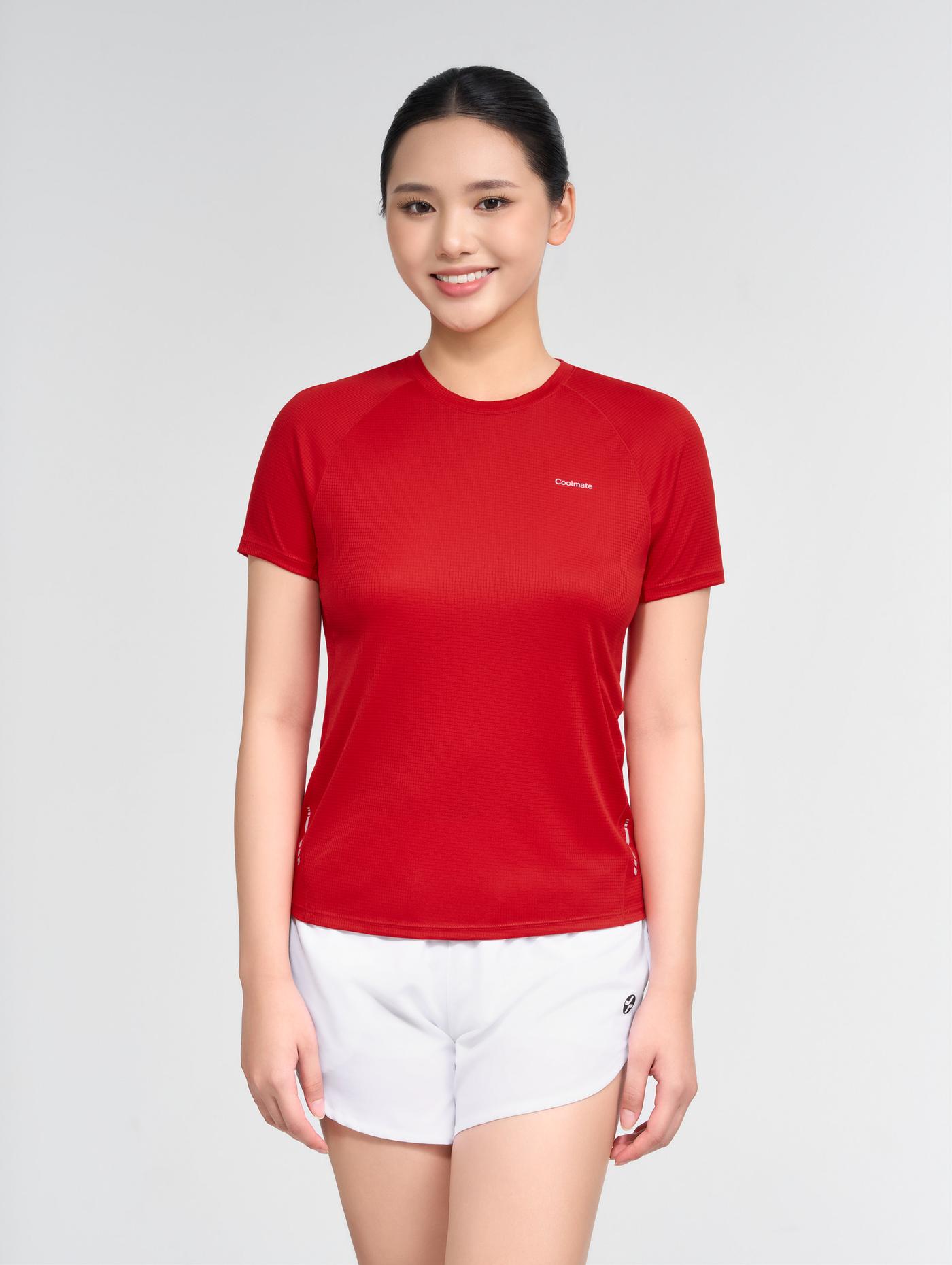 Áo thun chạy bộ nữ Essentials - undefined