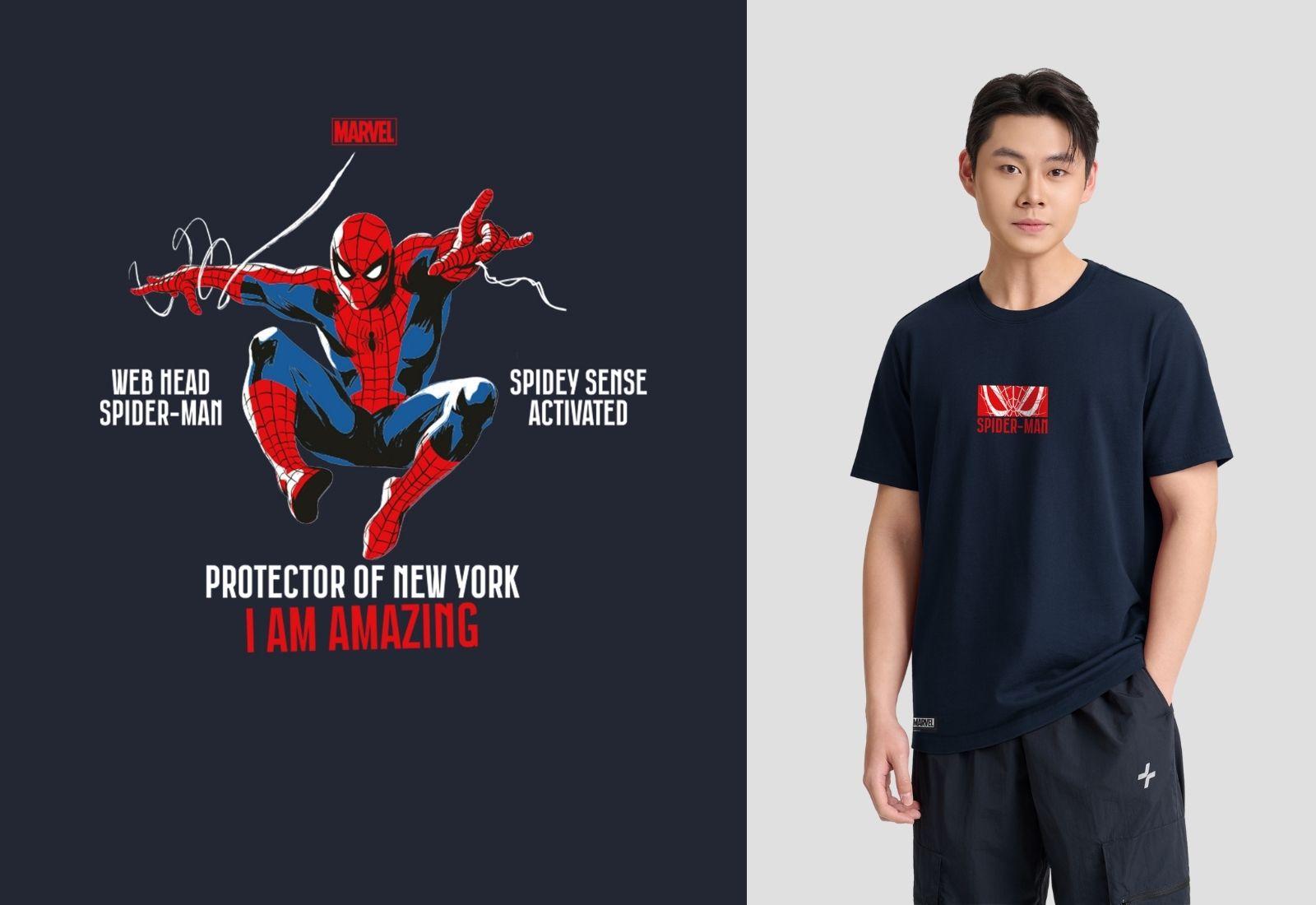 Áo Cotton Spider-man The Amazing Days