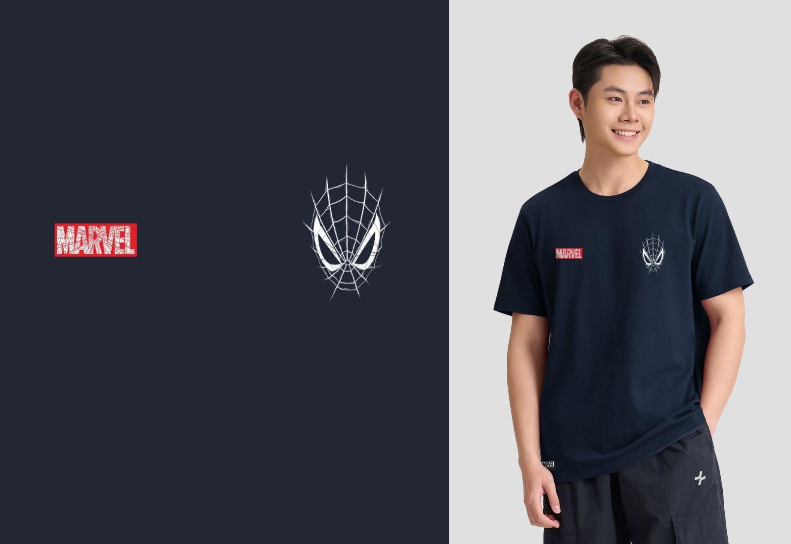 Áo Cotton Spider-man Spider Crew
