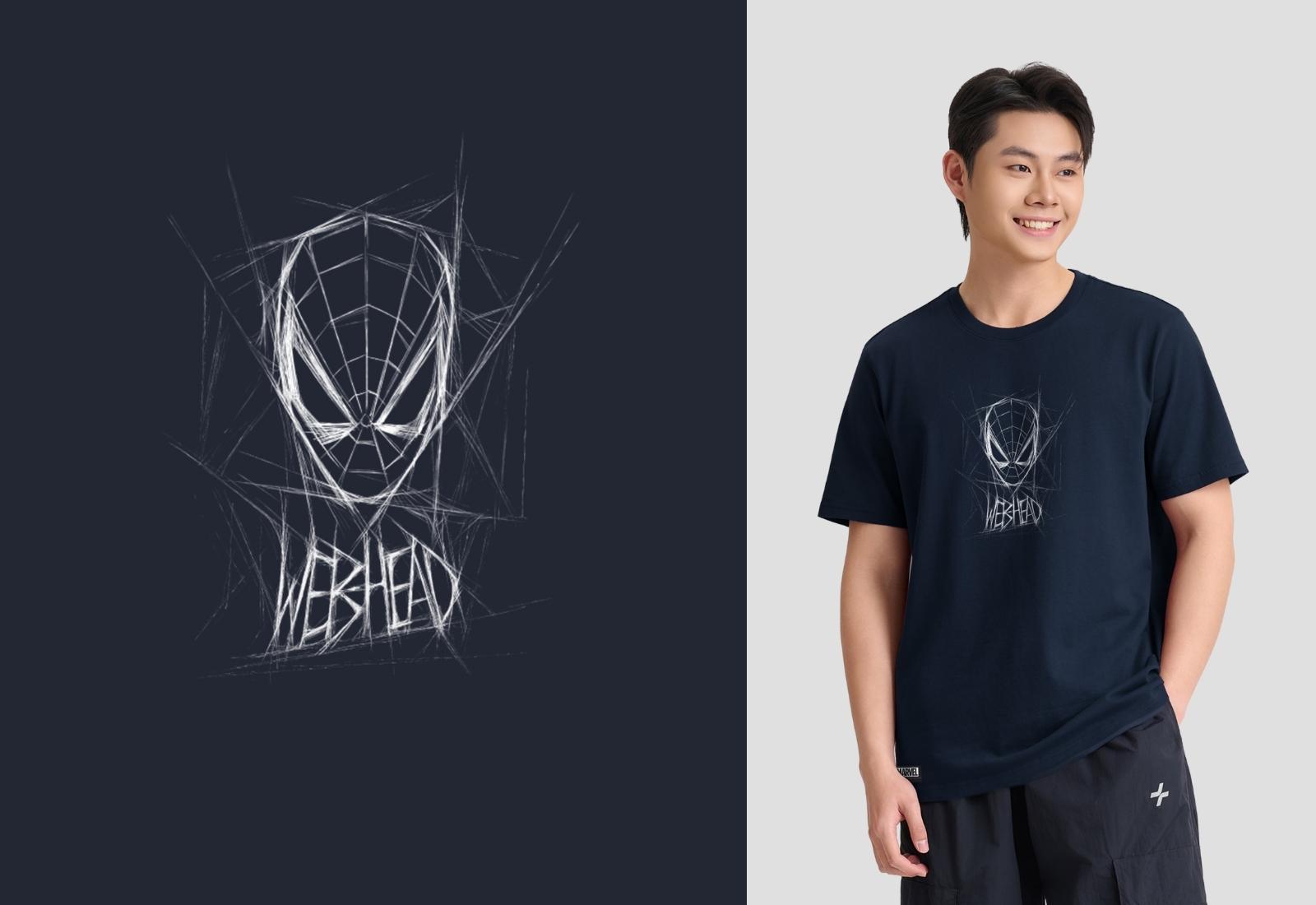 Áo Cotton Spider-man The New Era