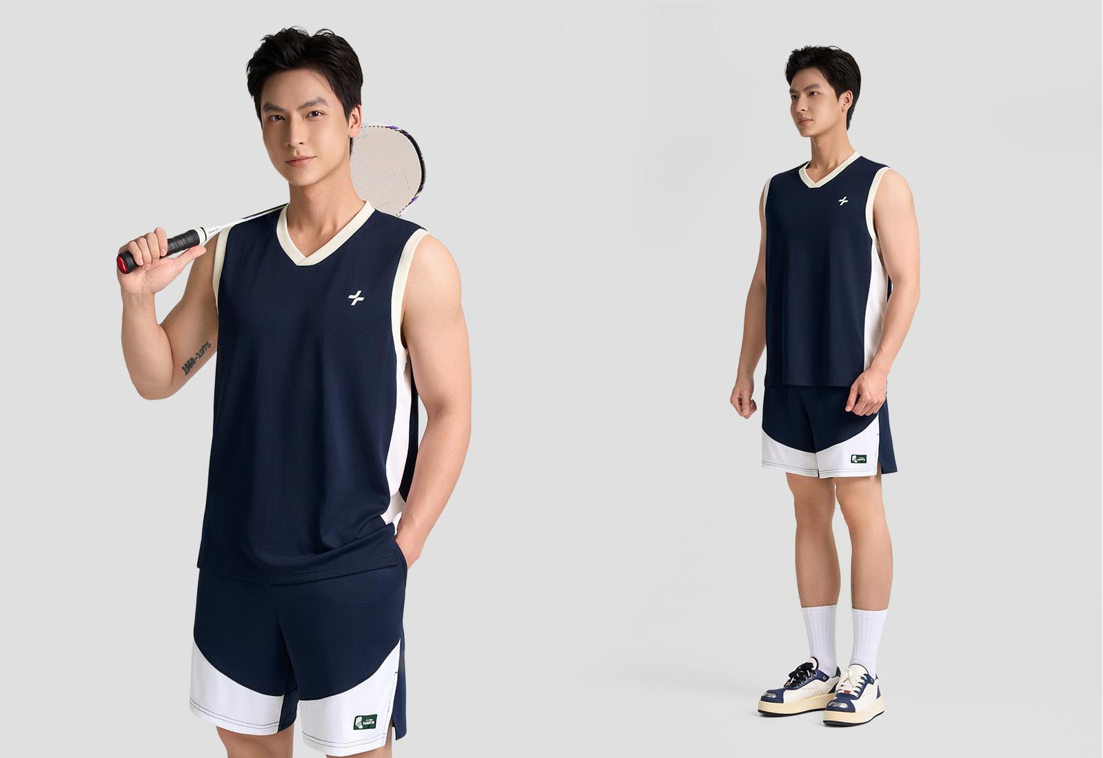 Áo Tanktop cầu lông nam Slide Flow Smash Energy