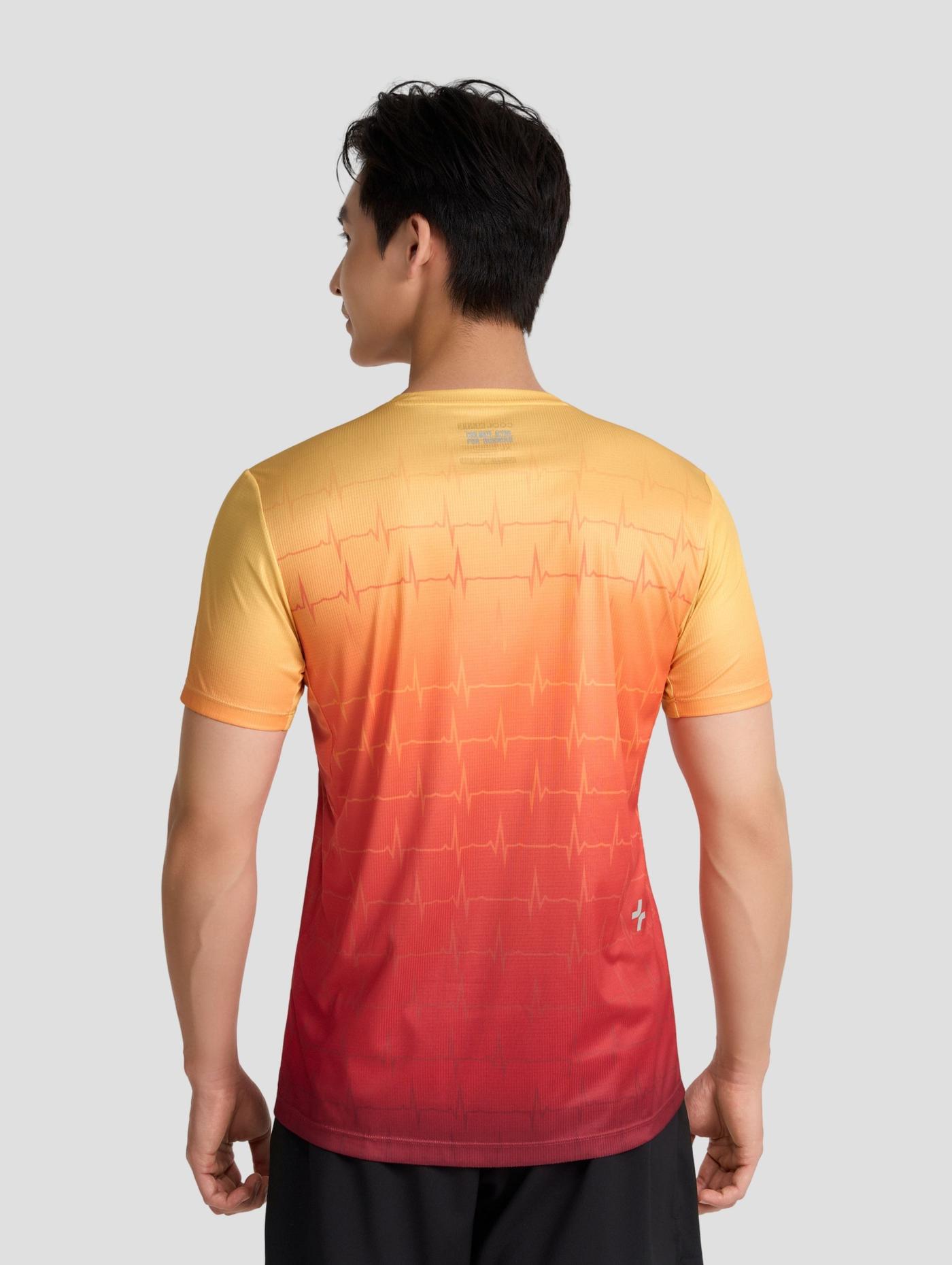 Tshirt chạy bộ nam Heartbeat Exdry Advance Motion - undefined