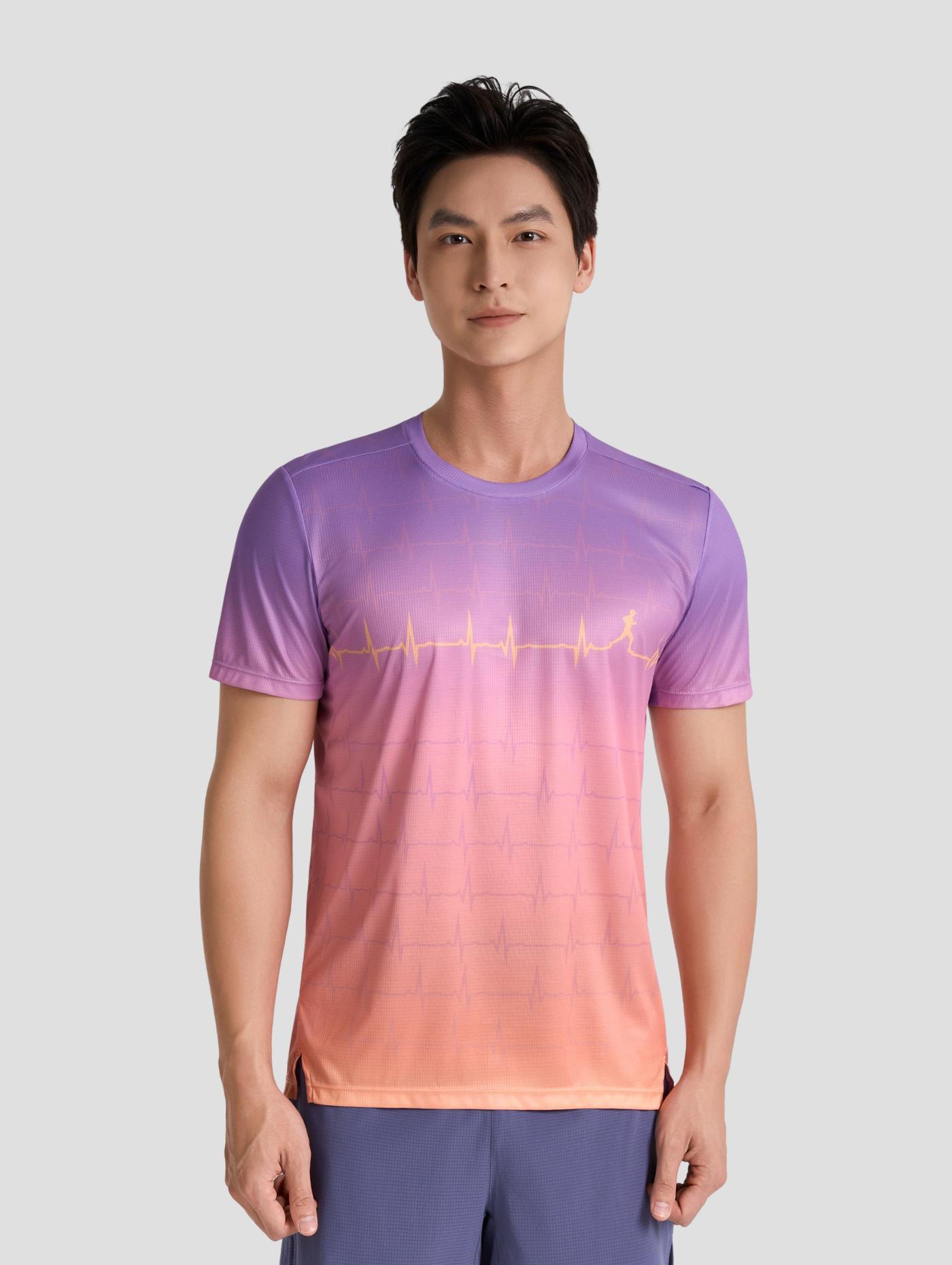 Tshirt chạy bộ nam Heartbeat Exdry Advance Motion - undefined