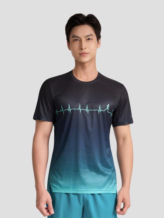 Tshirt chạy bộ nam Heartbeat Exdry Advance Motion - undefined