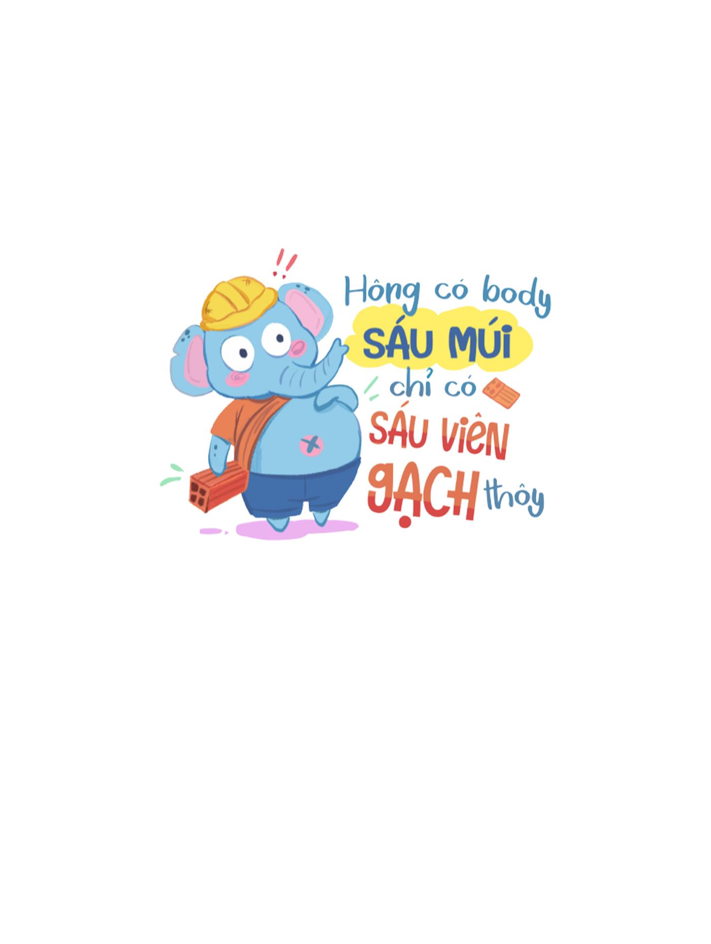 Áo Cotton Care & Share Body 6 múi - undefined