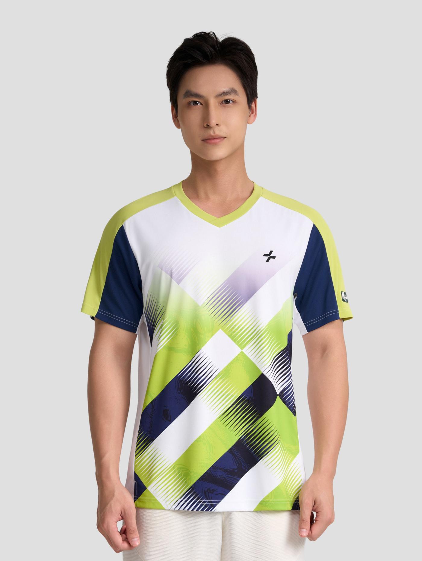 Tshirt cầu lông nam Graphic Slash Smash Energy - undefined