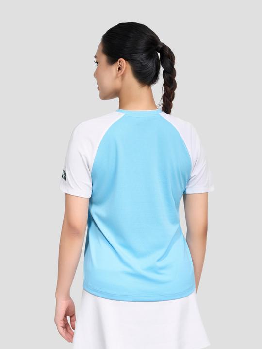 Tshirt cầu lông nữ Side Line Smash Energy - undefined