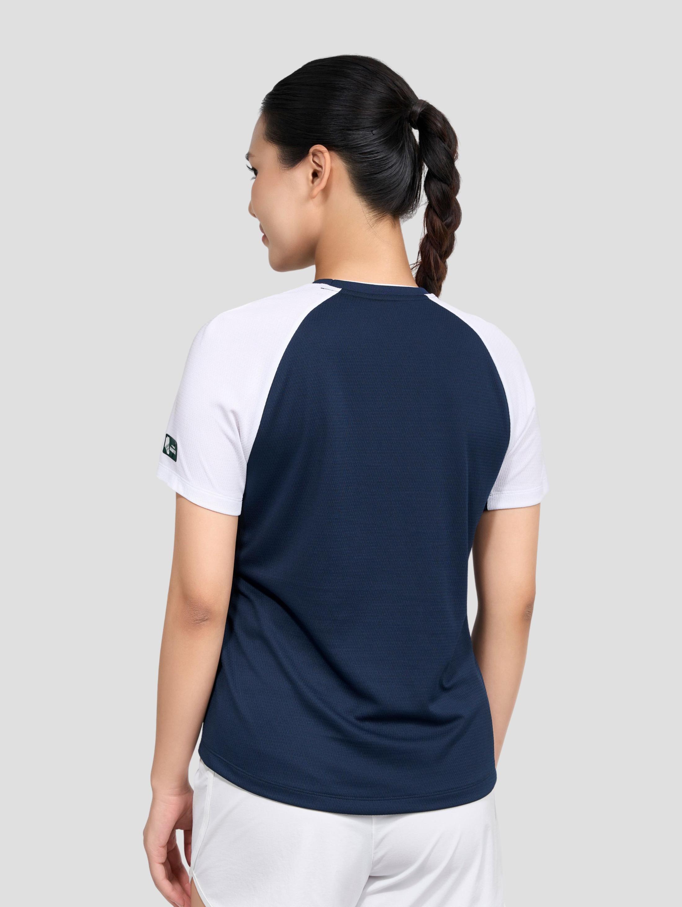 Tshirt cầu lông nữ Side Line Smash Energy - undefined