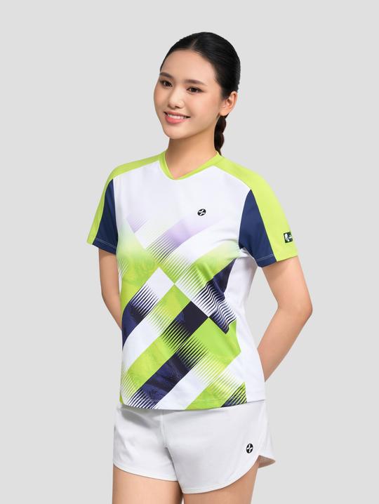 Tshirt cầu lông nữ Graphic Slash Smash Energy video thumbnail
