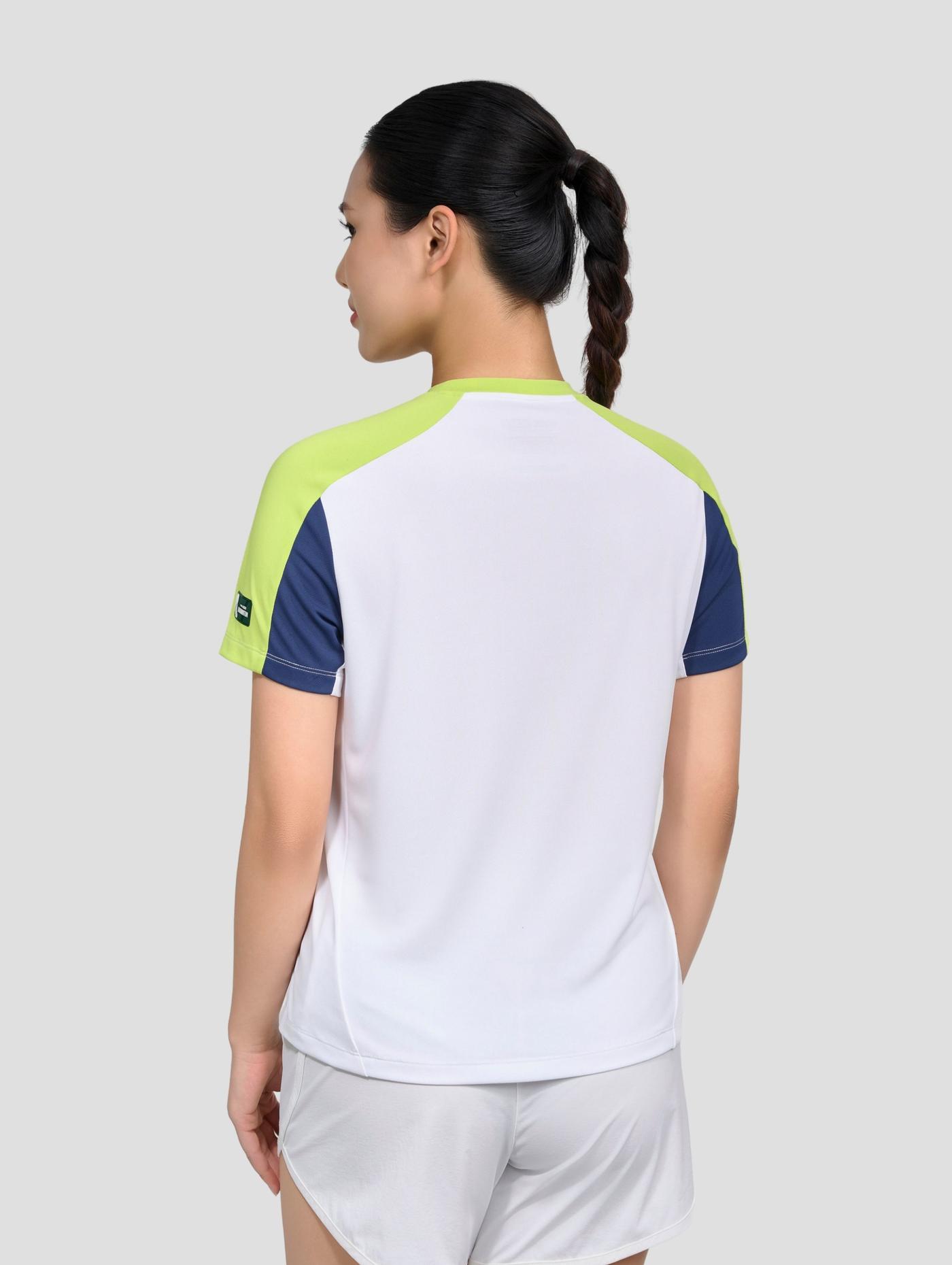 Tshirt cầu lông nữ Graphic Slash Smash Energy - undefined