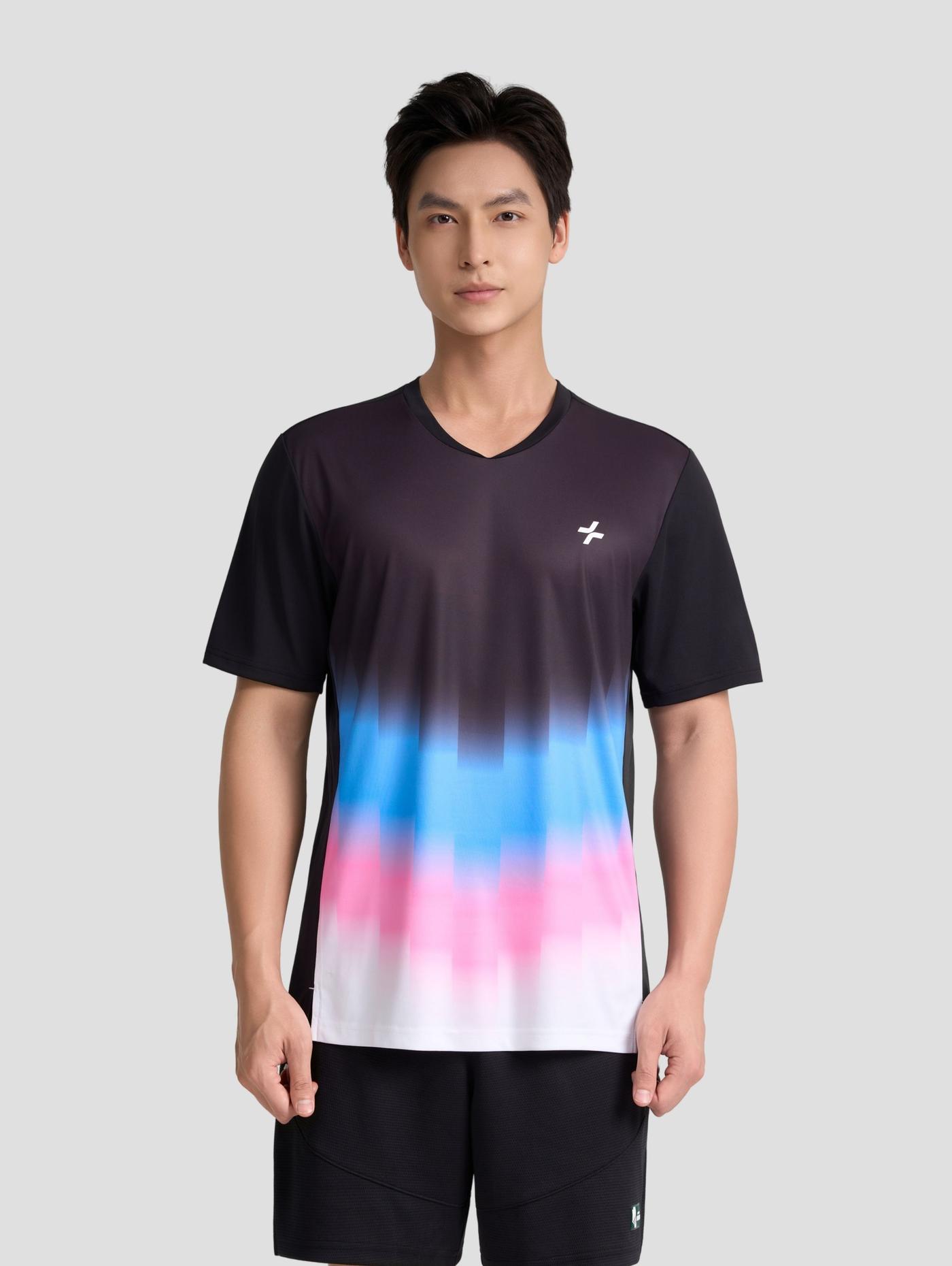 T-shirt cầu lông nam Graphic Faded Smash Energy - undefined