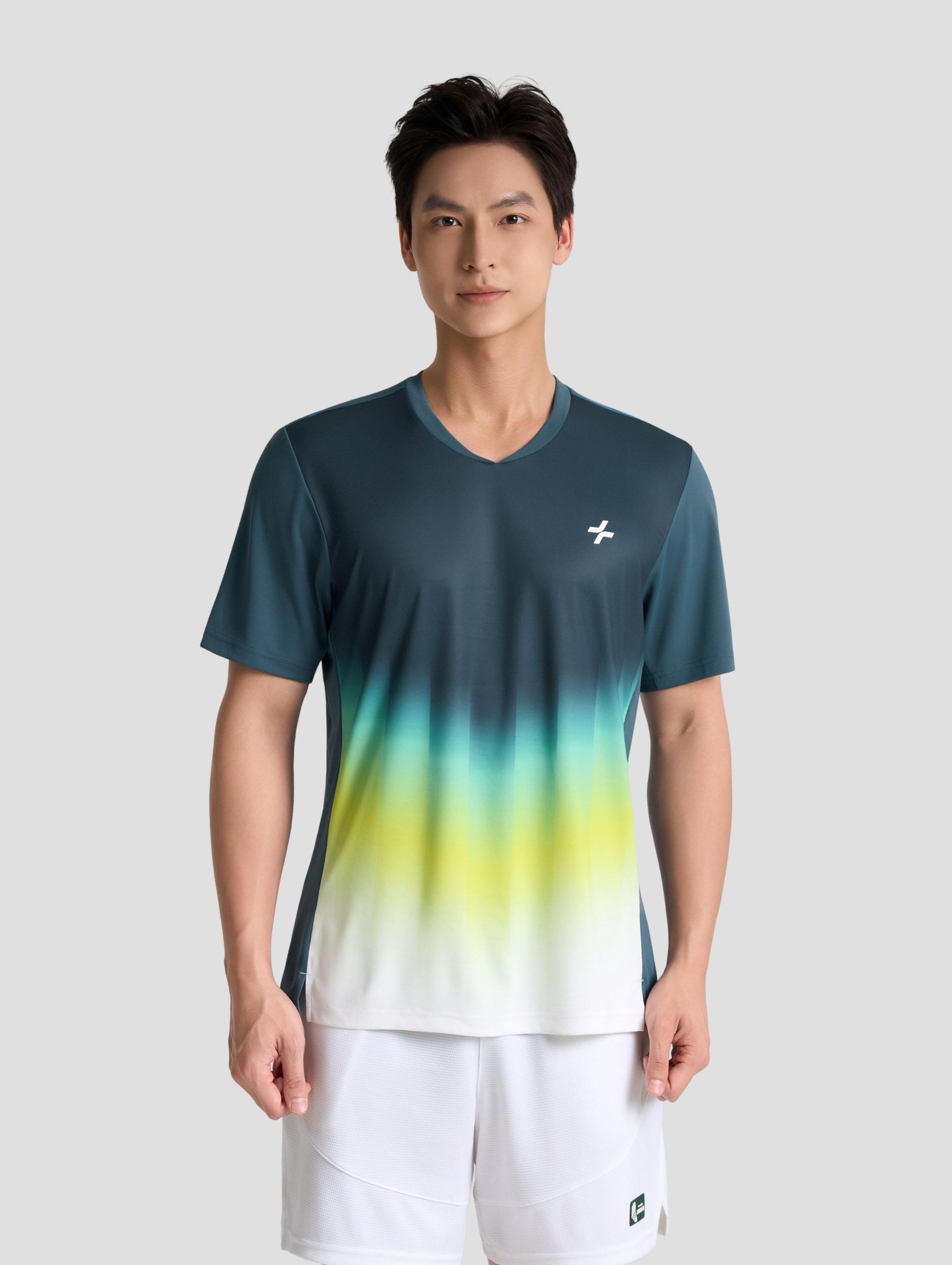 T-shirt cầu lông nam Graphic Faded Smash Energy - undefined