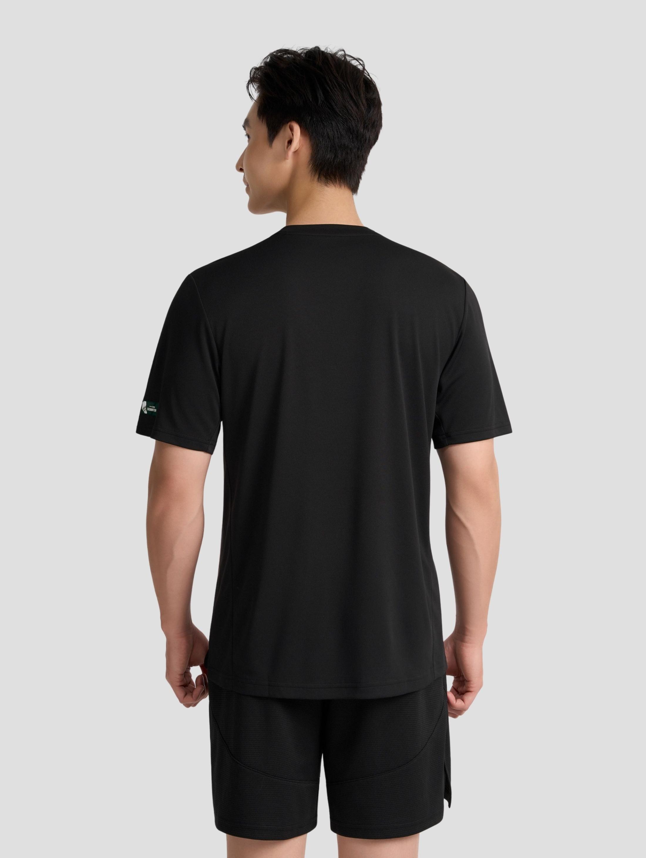 T-shirt cầu lông nam Graphic Faded Smash Energy - undefined