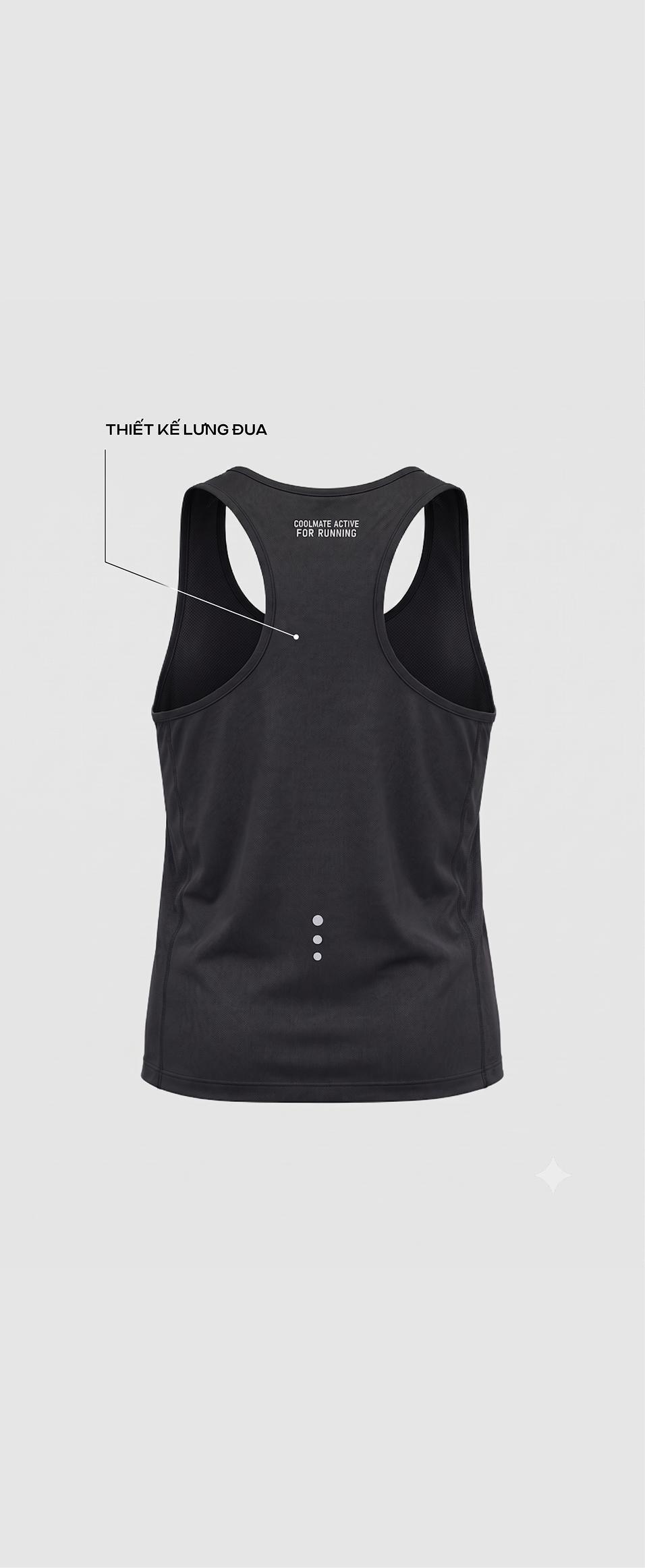 Áo tanktop chạy bộ nữ Exdry 360 Reflective - undefined