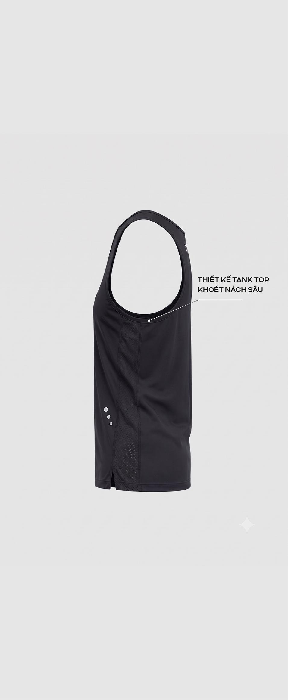 Áo tanktop chạy bộ nữ Exdry 360 Reflective - undefined
