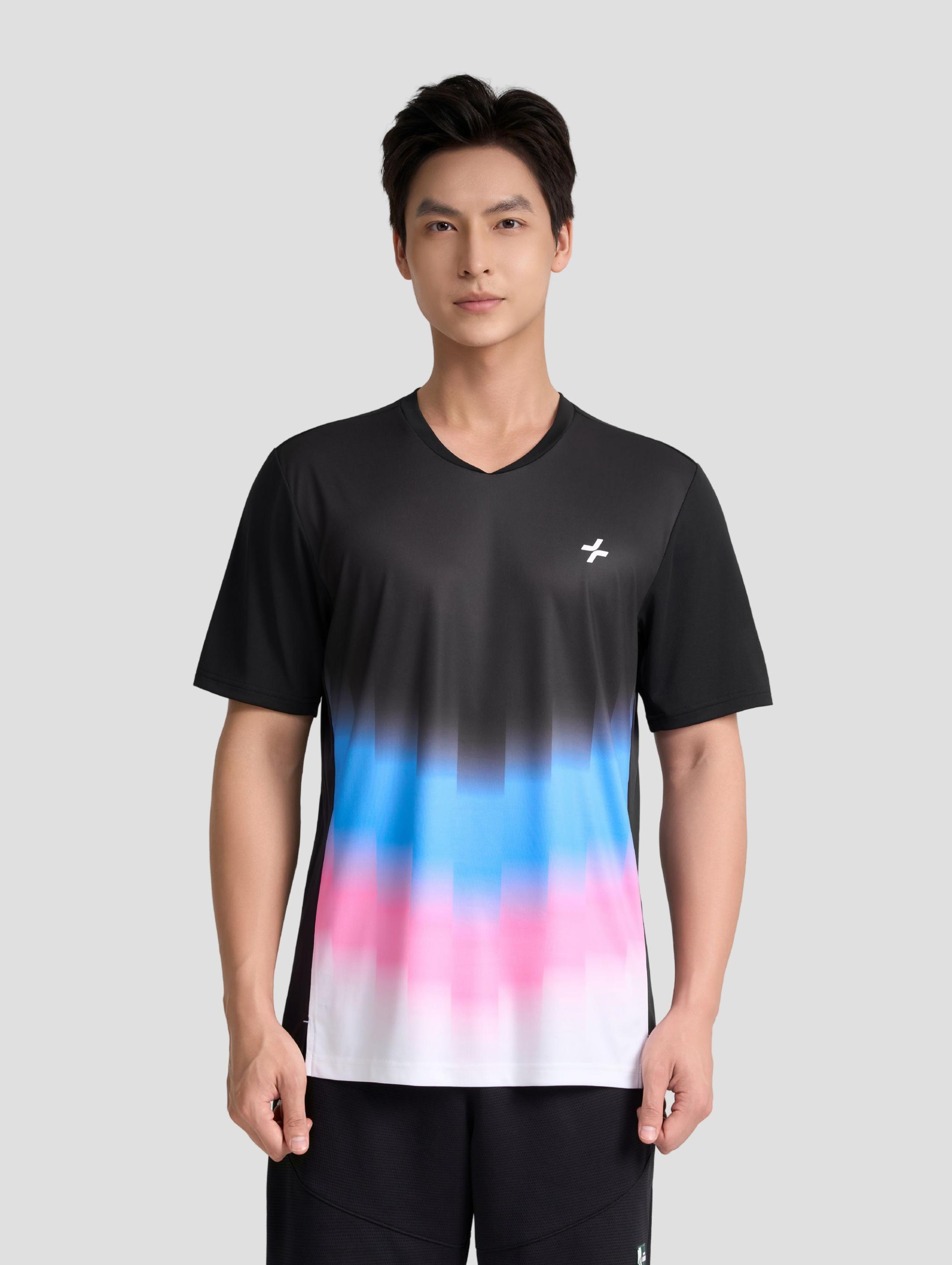 T-shirt cầu lông nam Graphic Faded Smash Energy - undefined
