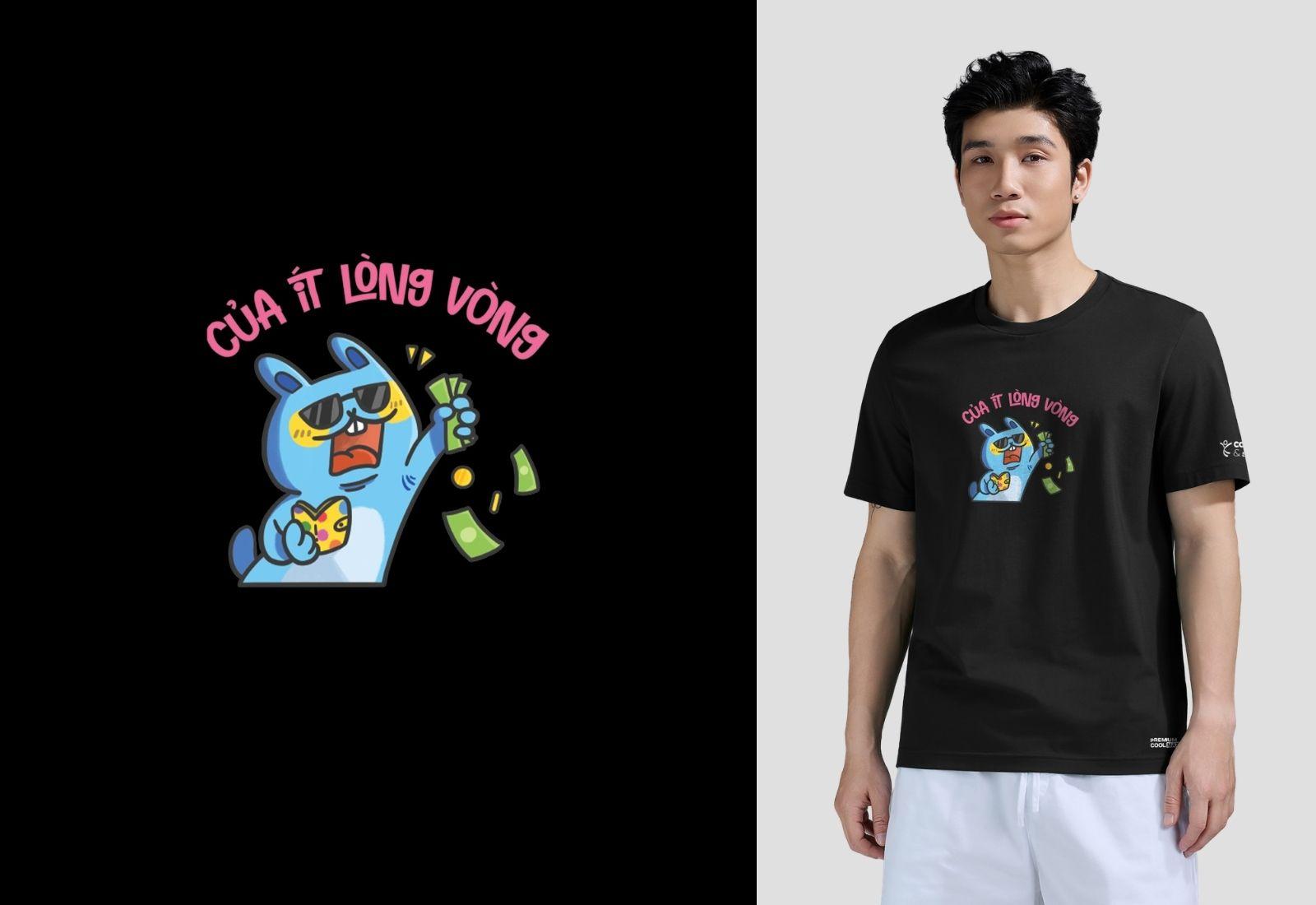 Áo Cotton Care & Share Của ít lòng vòng
