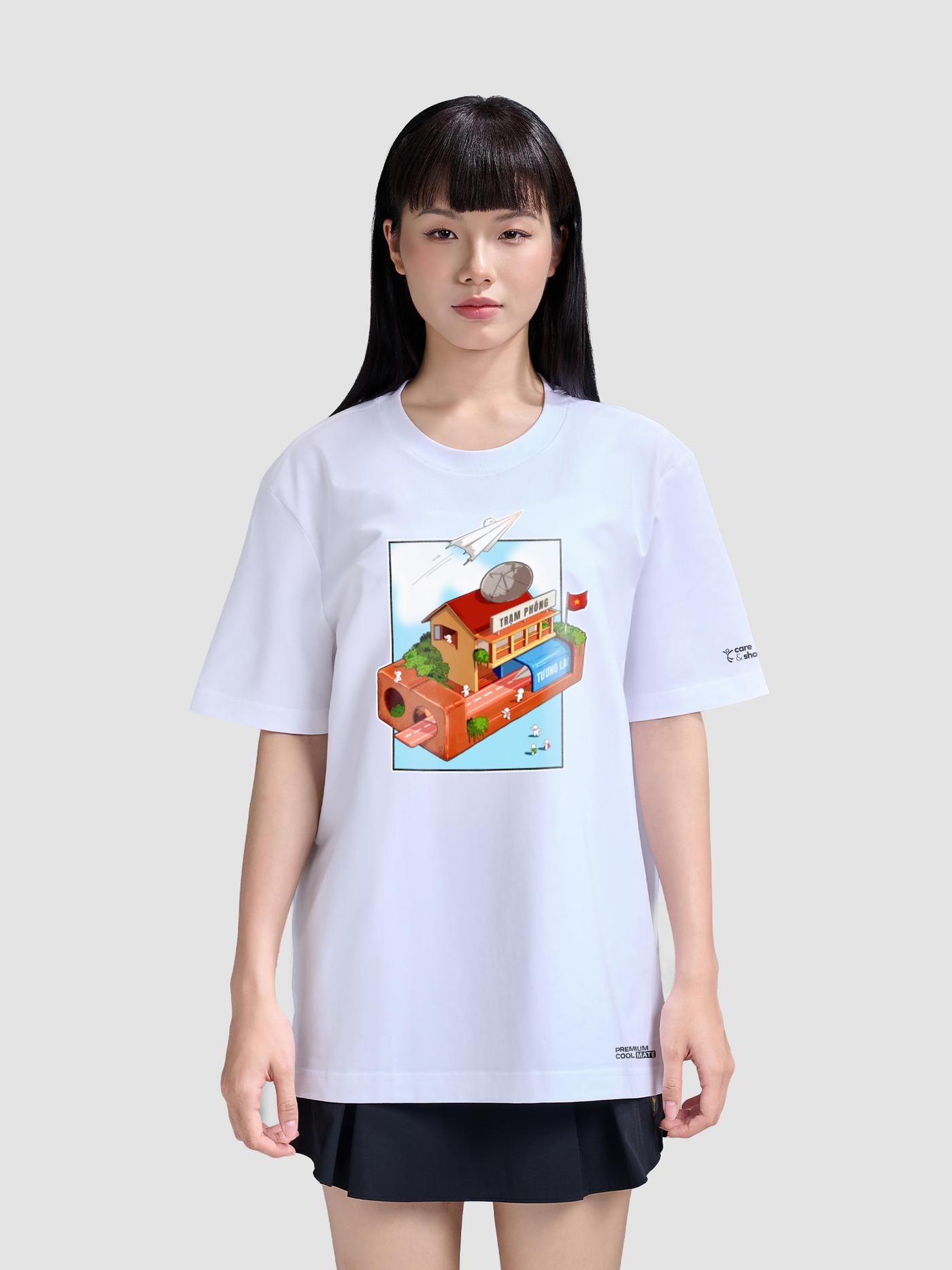 Áo Cotton Care & Share Ga khởi hành - undefined