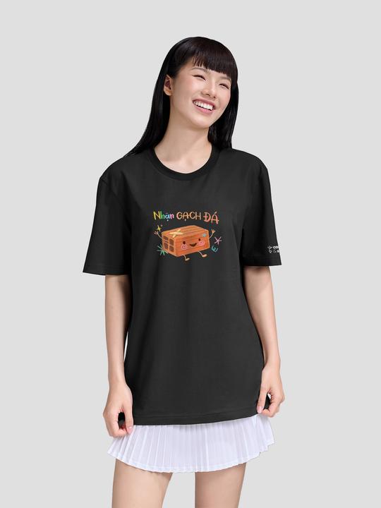 Áo Cotton Care & Share Nhận gạch đá - undefined
