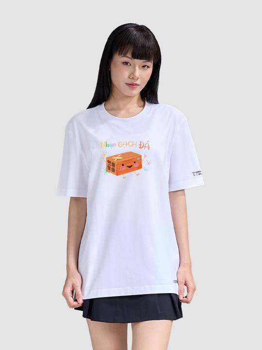 Áo Cotton Care & Share Nhận gạch đá - undefined