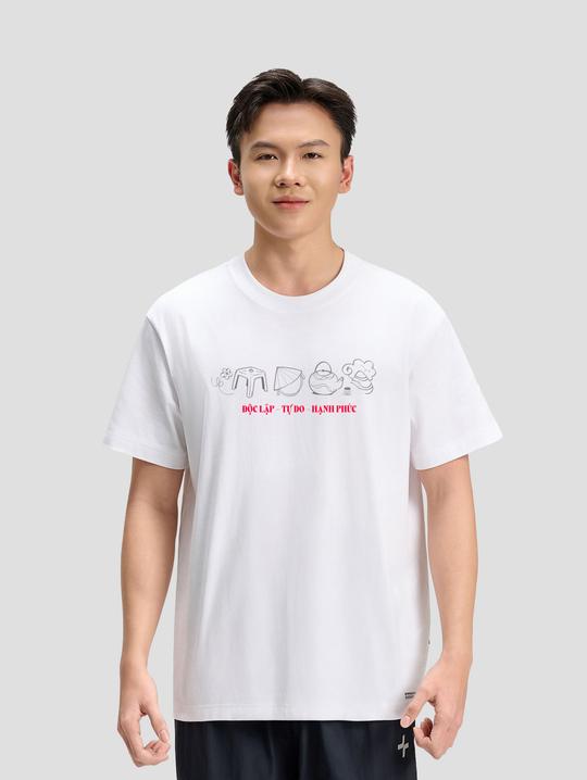 Áo Cotton Compact Độc lập Tự do Hạnh phúc - undefined