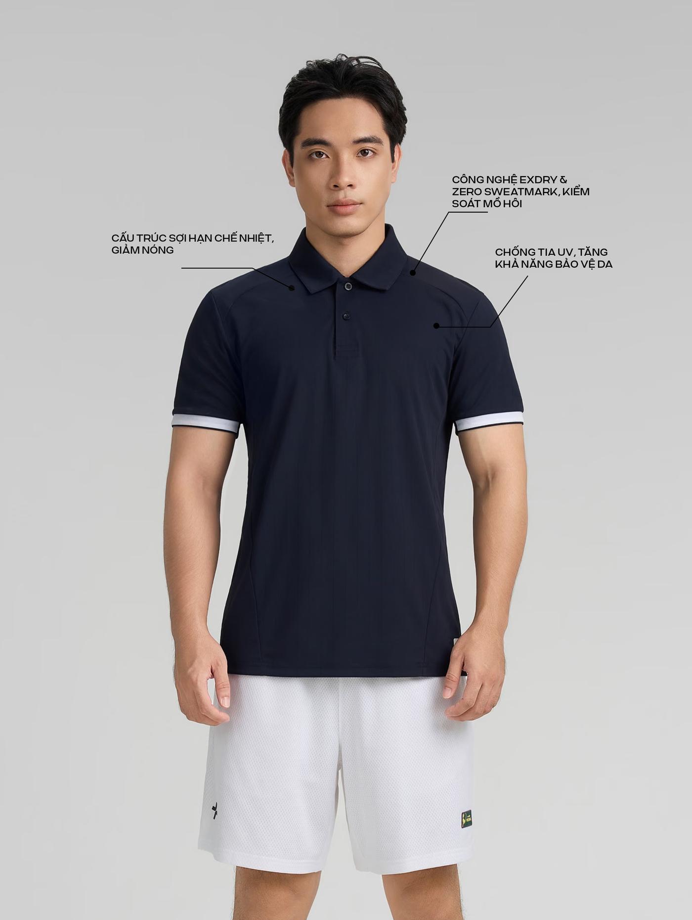 Áo Polo Pickleball nam Zero Mark - undefined