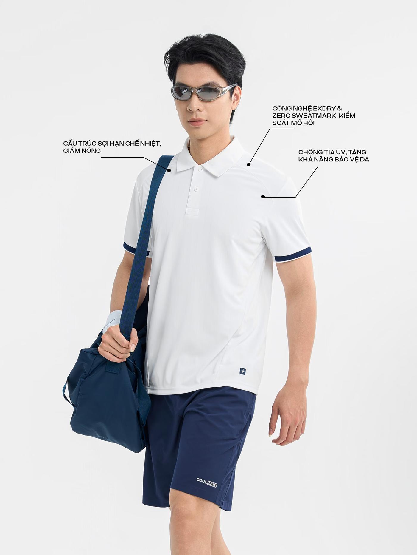 Áo Polo Pickleball nam Zero Mark - undefined