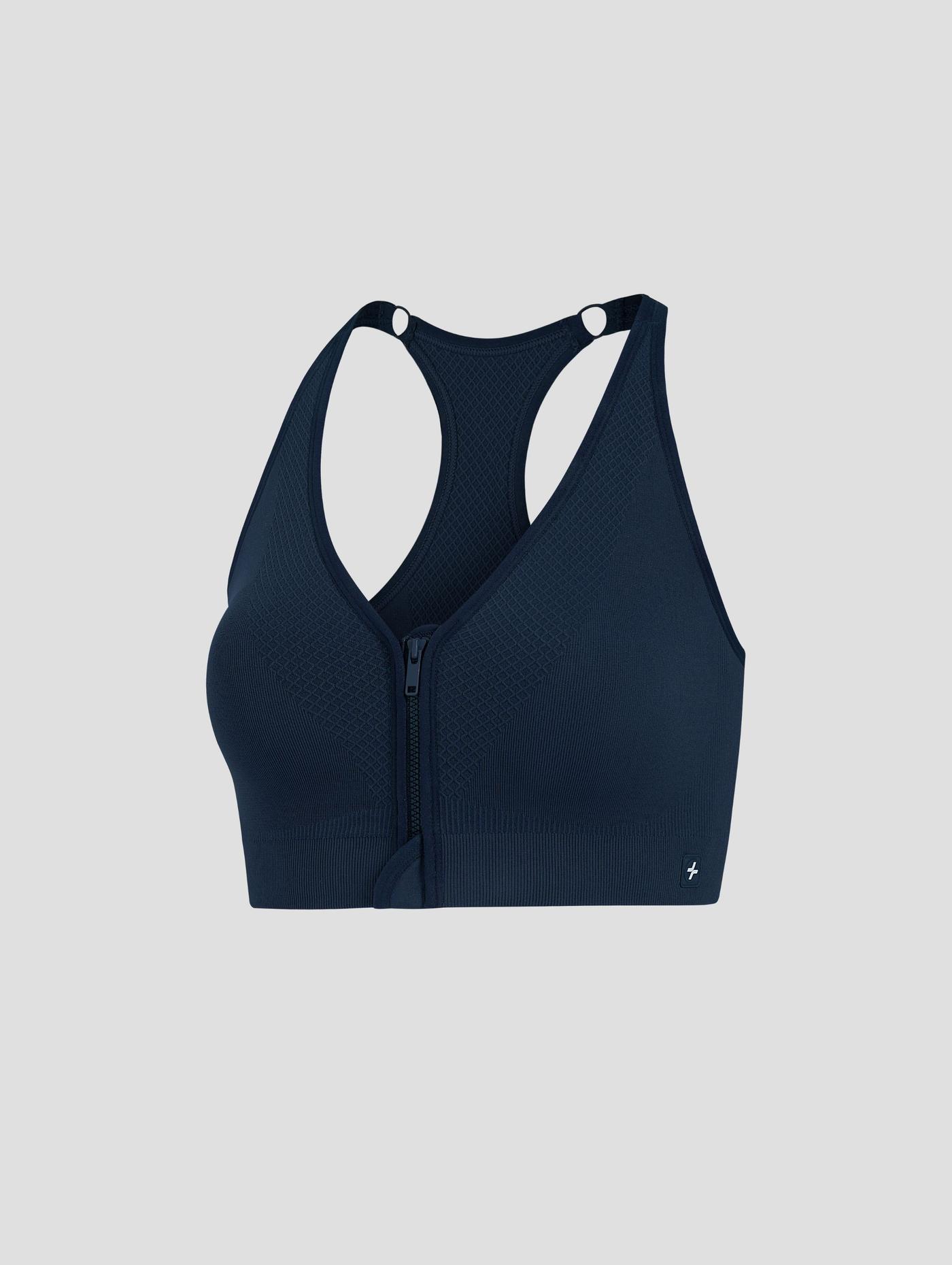 Áo bra thể thao nữ Seamless khoá kéo - undefined