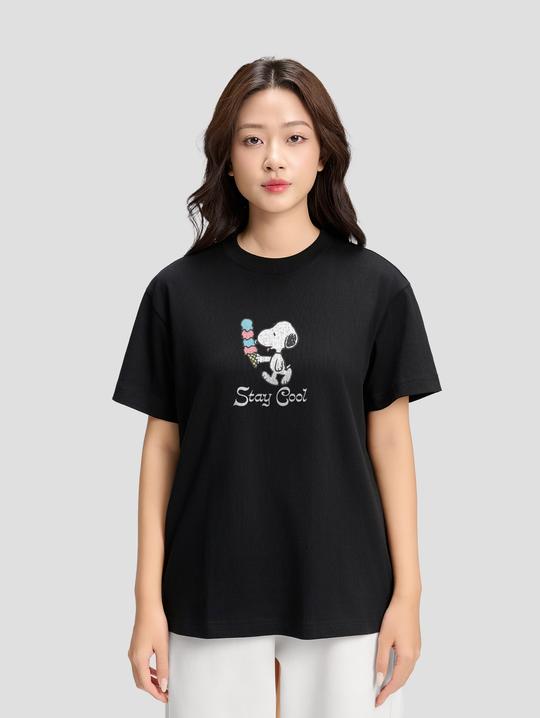 Áo Cotton 220gsm Peanuts Stay Cool - undefined