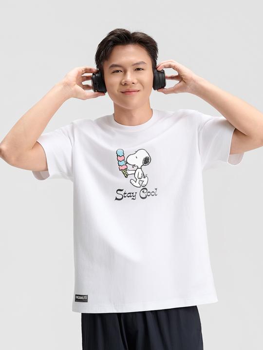 Áo Cotton 220gsm Peanuts Stay Cool - undefined