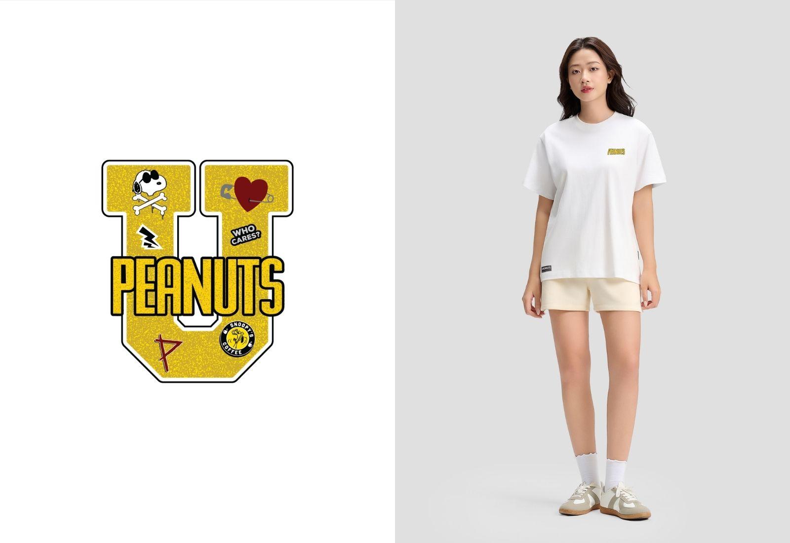 Áo Cotton 220gsm Peanuts U