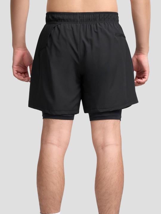Quần Shorts Nam Gym Power 2 lớp - undefined