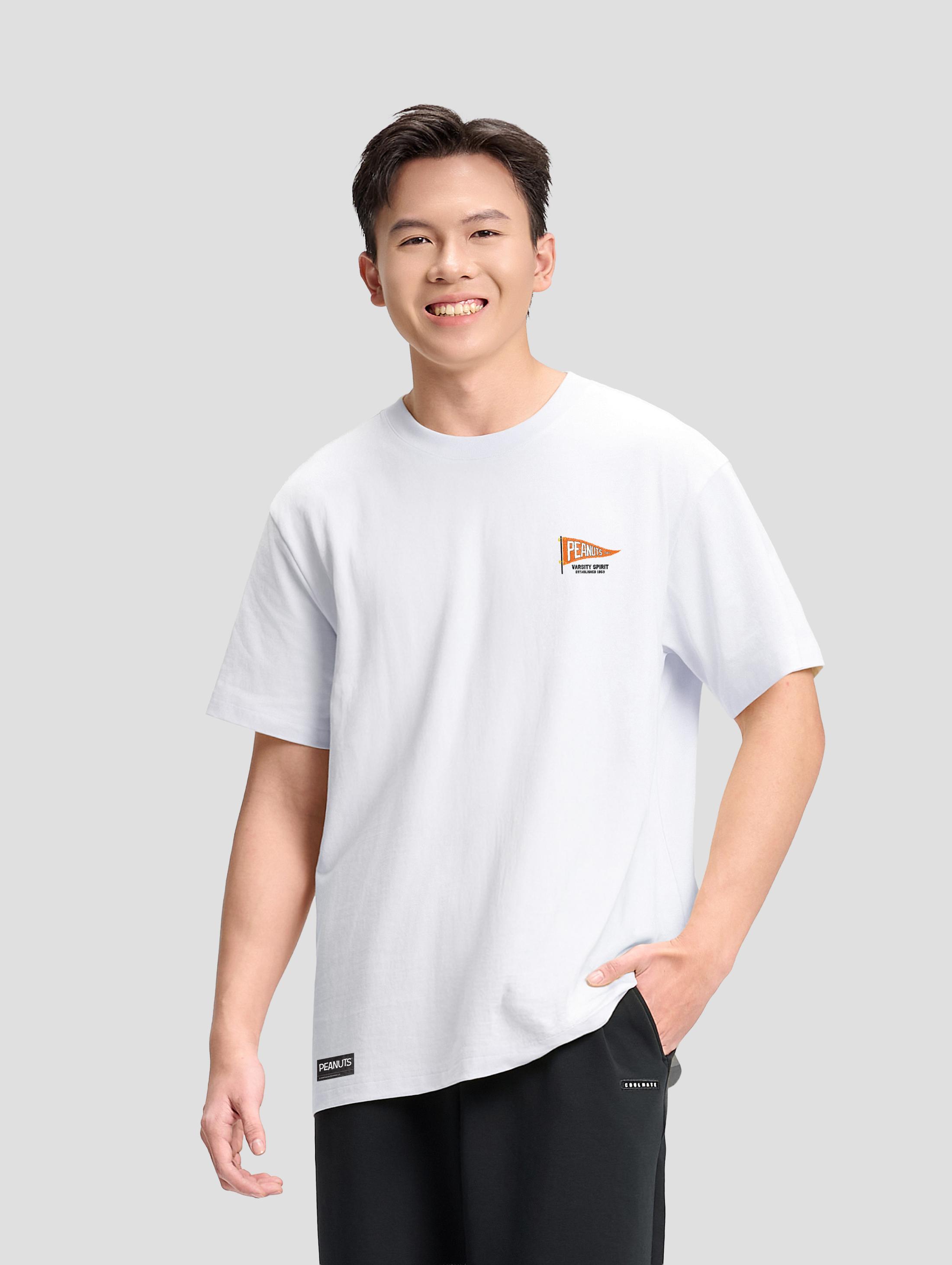 Áo Cotton 220gsm Peanuts Varsity Spirit - undefined