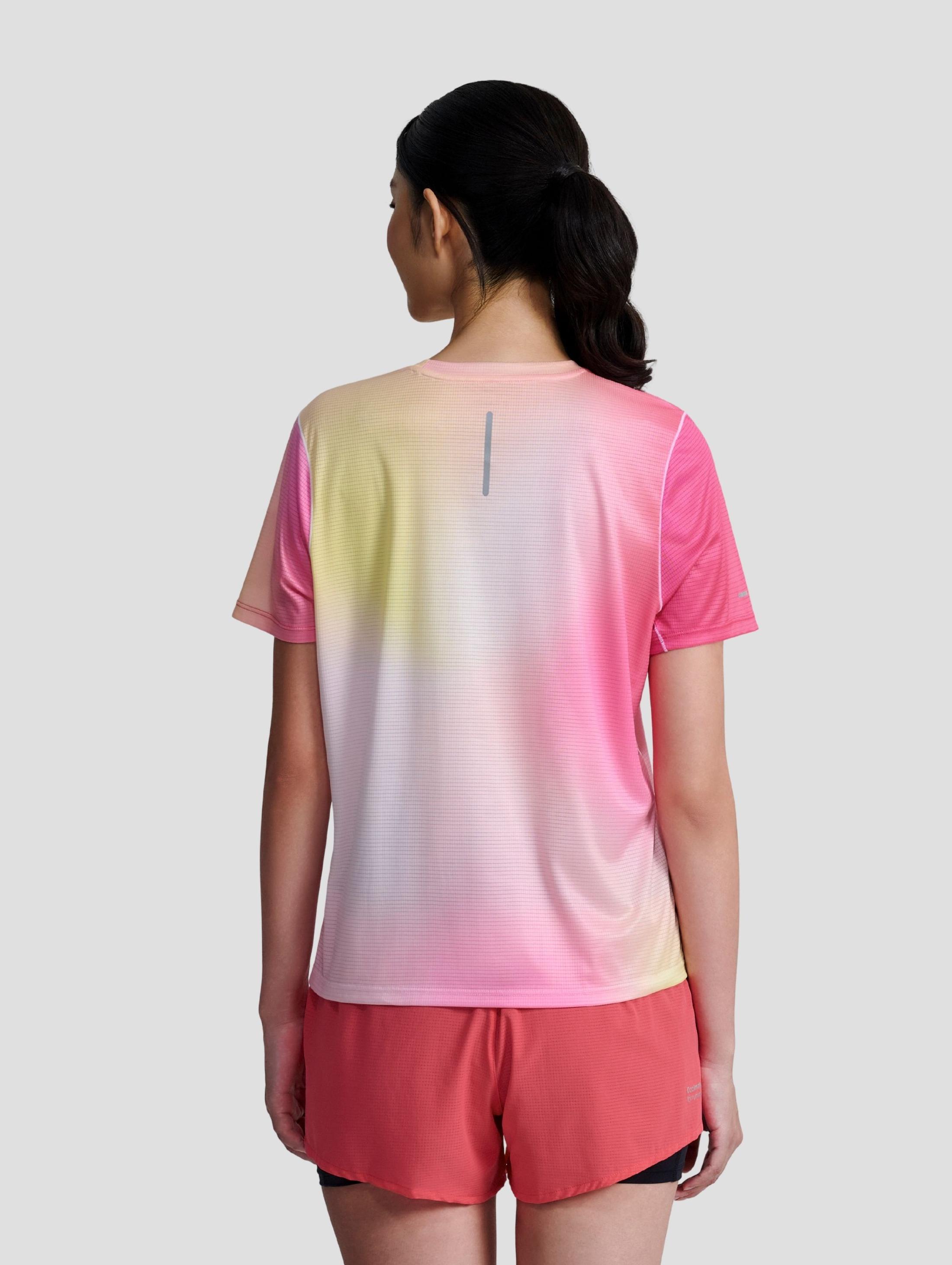 Tshirt chạy bộ graphic Pink Gradient - undefined
