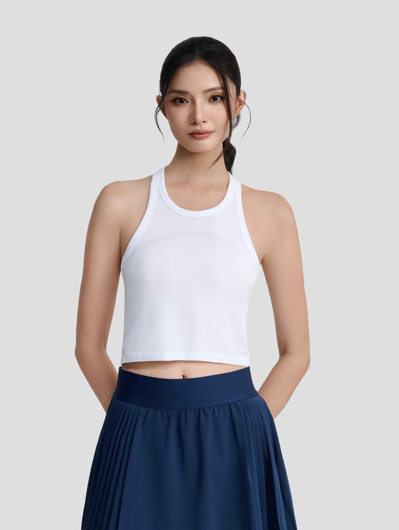 Áo tank thể thao nữ basic Seamless - undefined