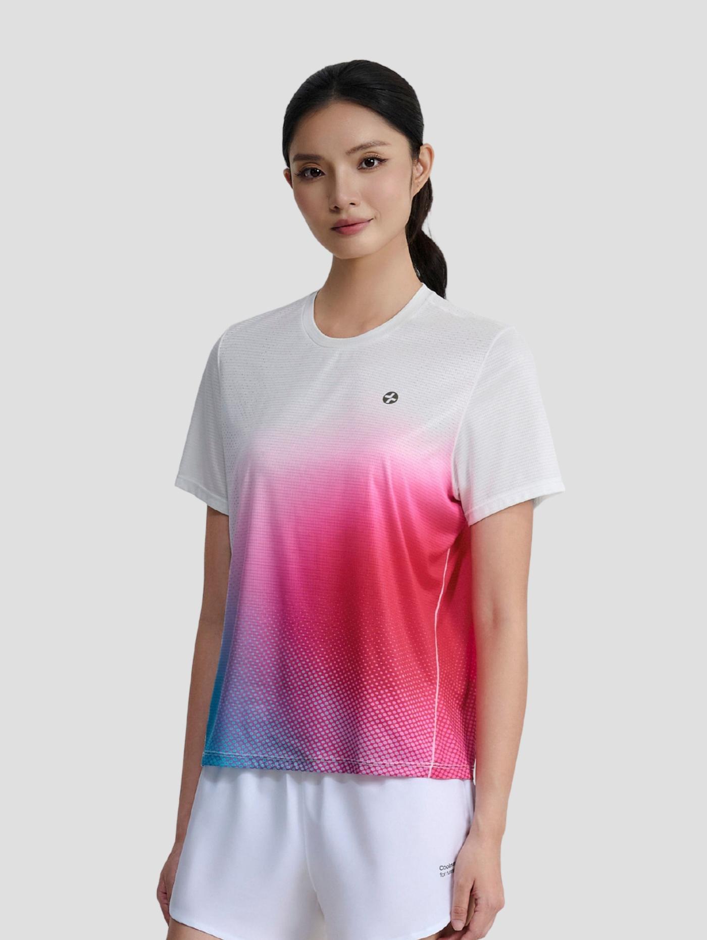 Tshirt chạy bộ nữ AirRush Gradient  - undefined