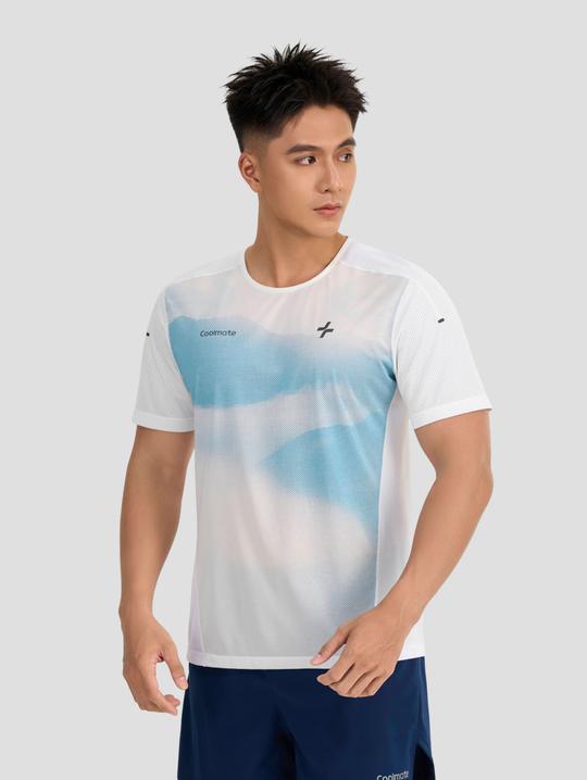 Tshirt chạy bộ nam Aurora Blur Exdry Advance Motion video thumbnail