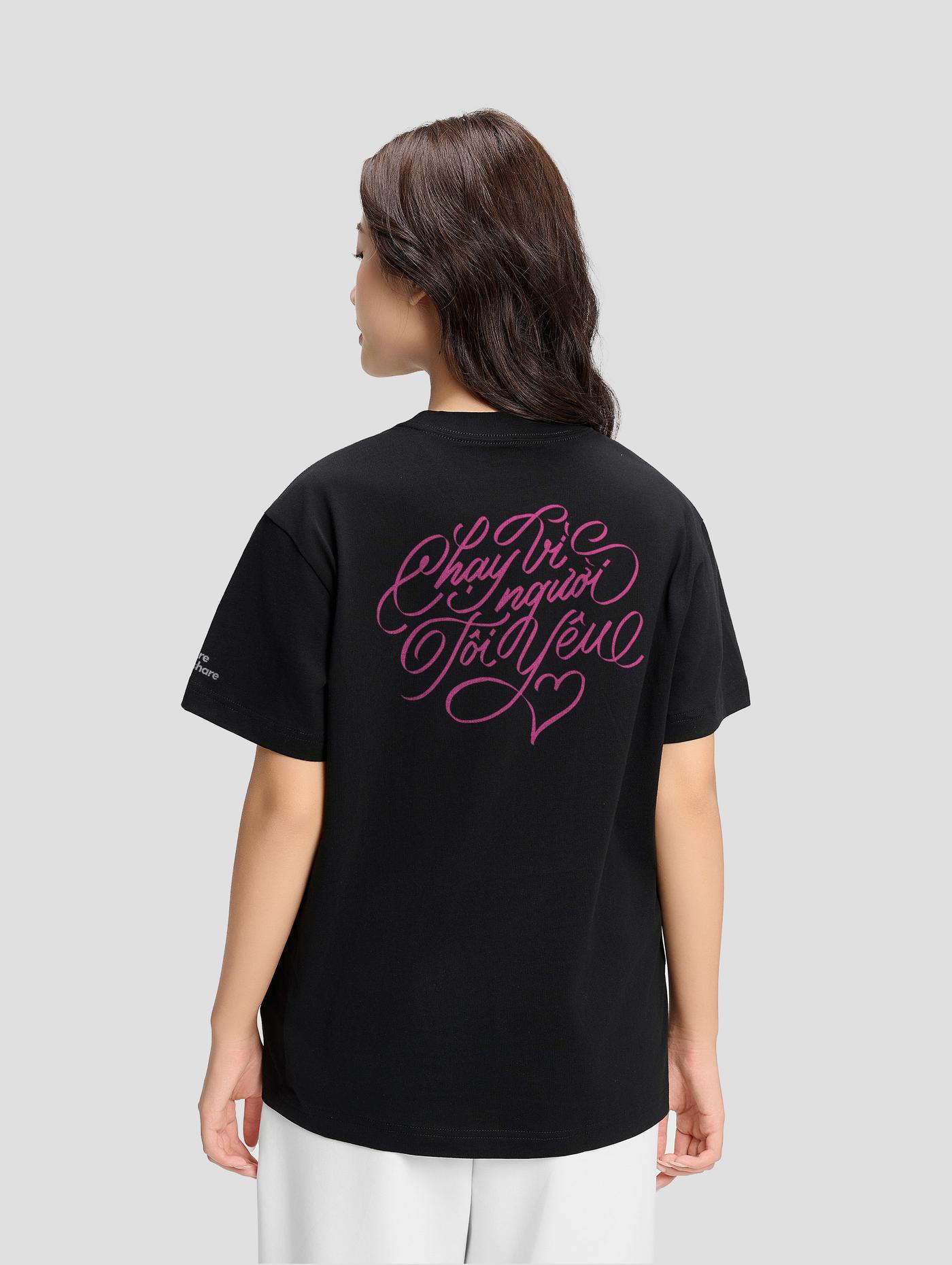 Áo Cotton Care & Share Chạy vì Người tôi yêu - undefined