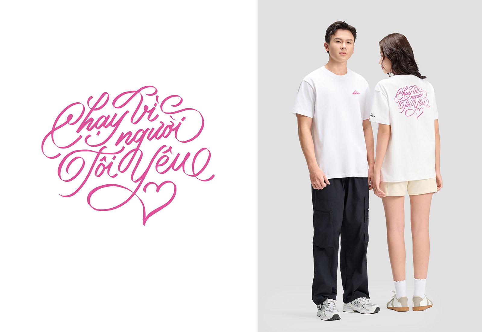 Áo Cotton Care & Share Chạy vì Người tôi yêu