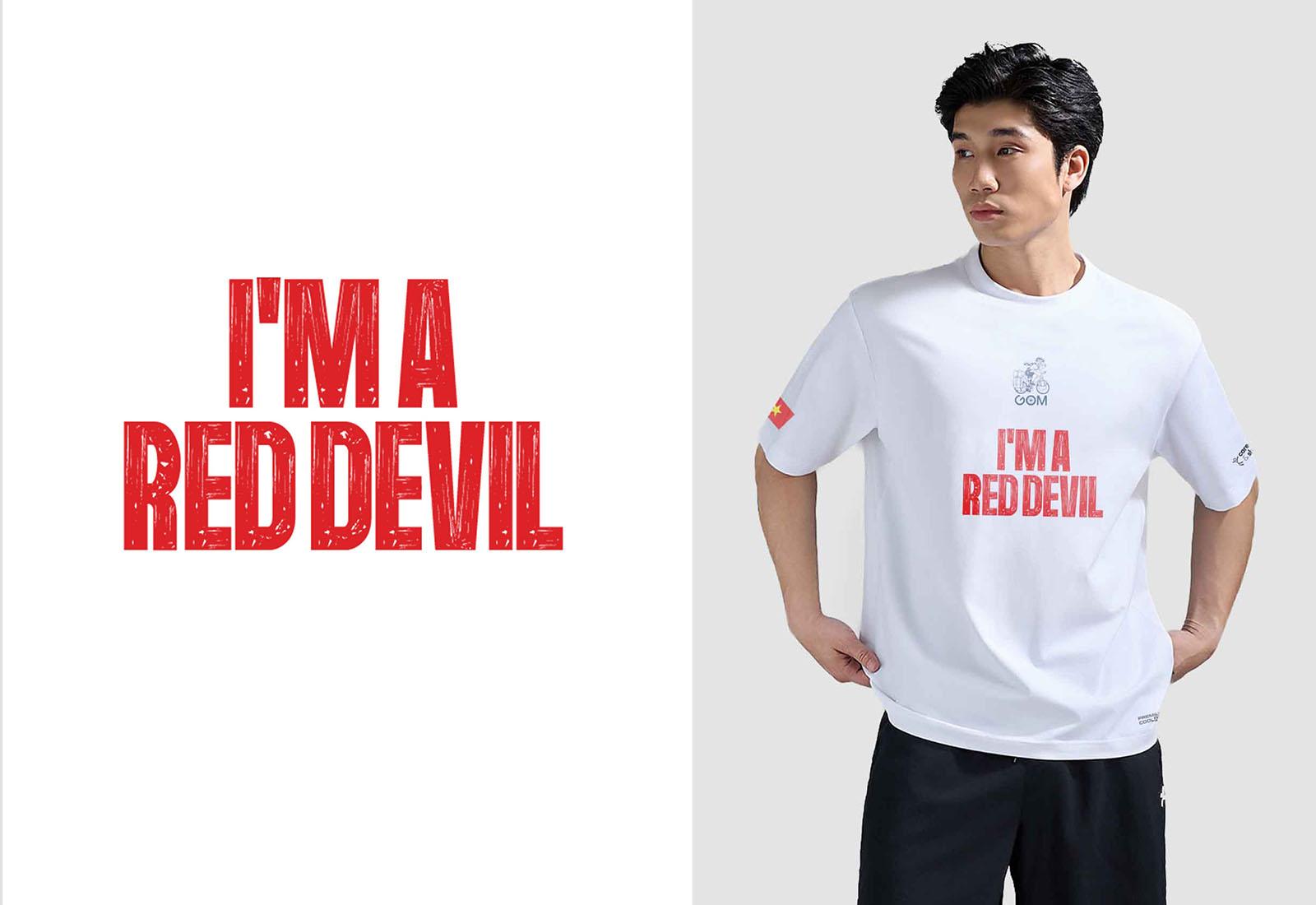 Áo thun Cotton Care & Share GOM Project Red Evil