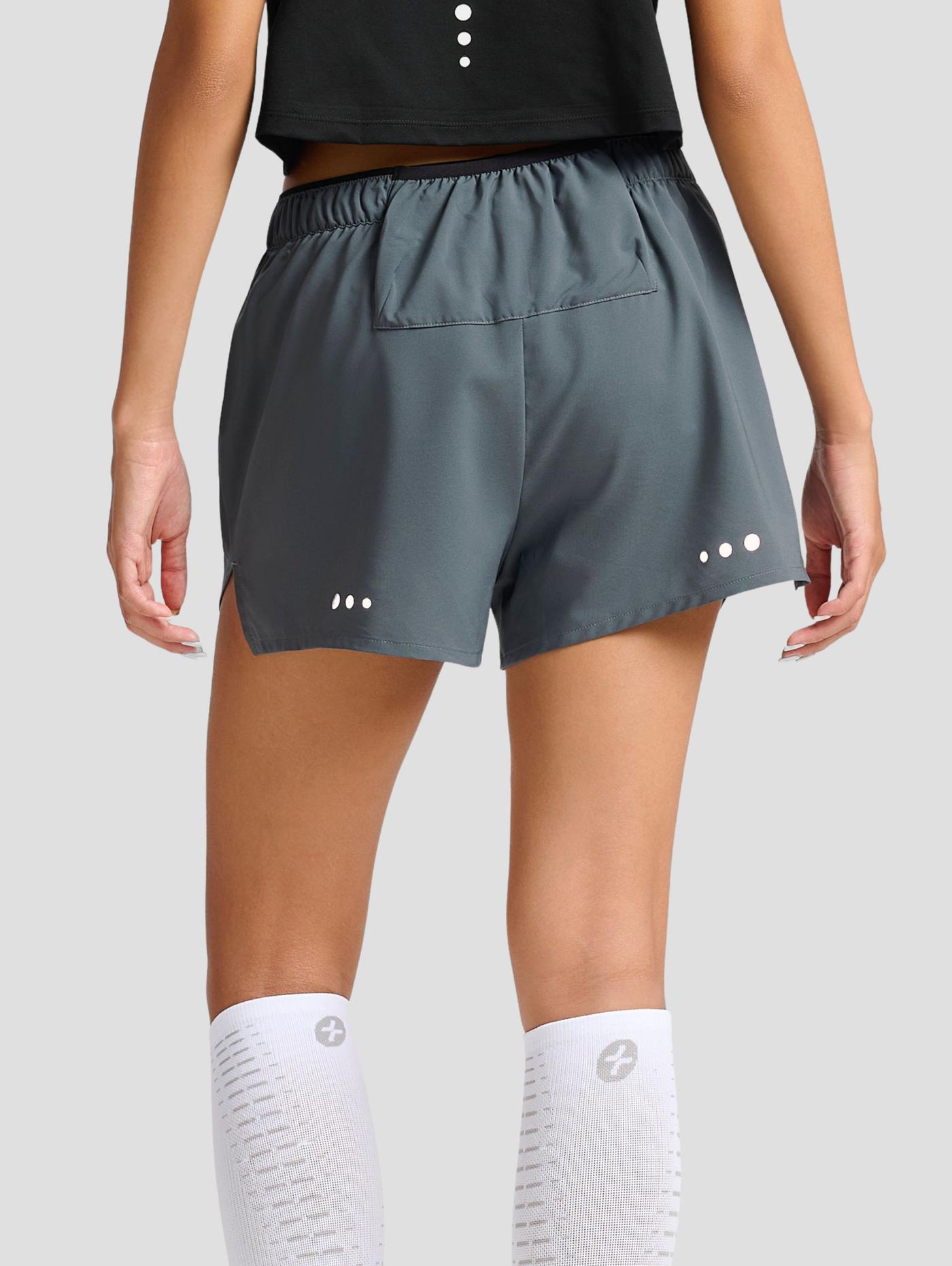 Quần shorts chạy bộ nữ 2 lớp 3IN 360Reflect™ - undefined