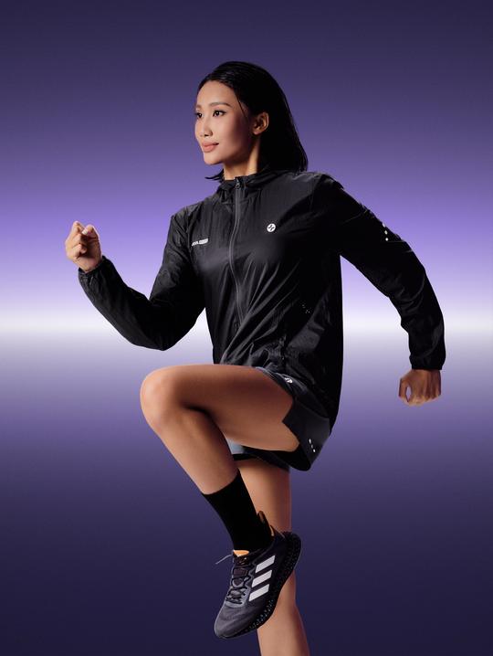 "Run Safe In The Dark" Áo khoác chạy bộ nữ 360Reflect™ - undefined